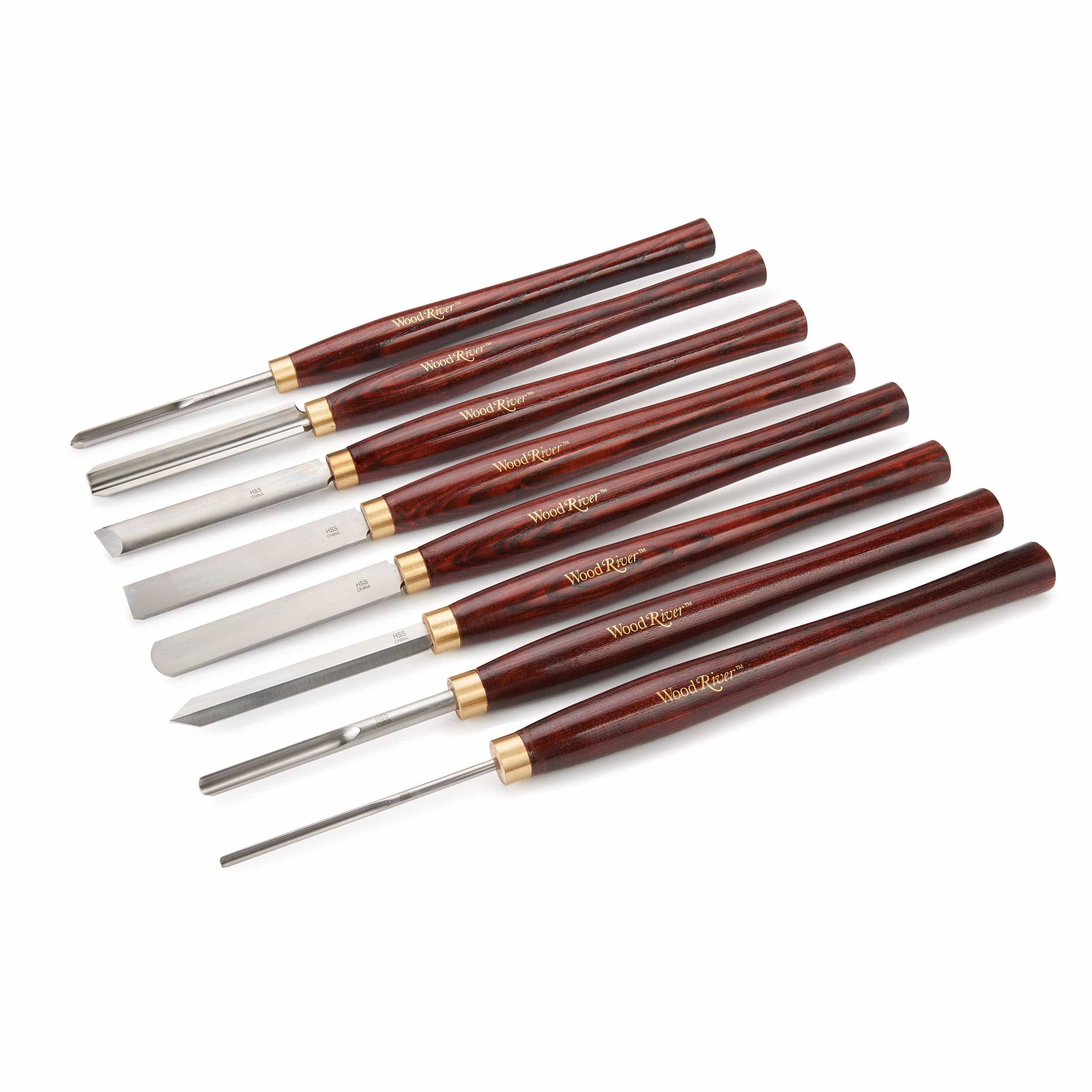Turner's Tool Set with Extra Long 16" Handles - High Speed Steel- 8 Piece
