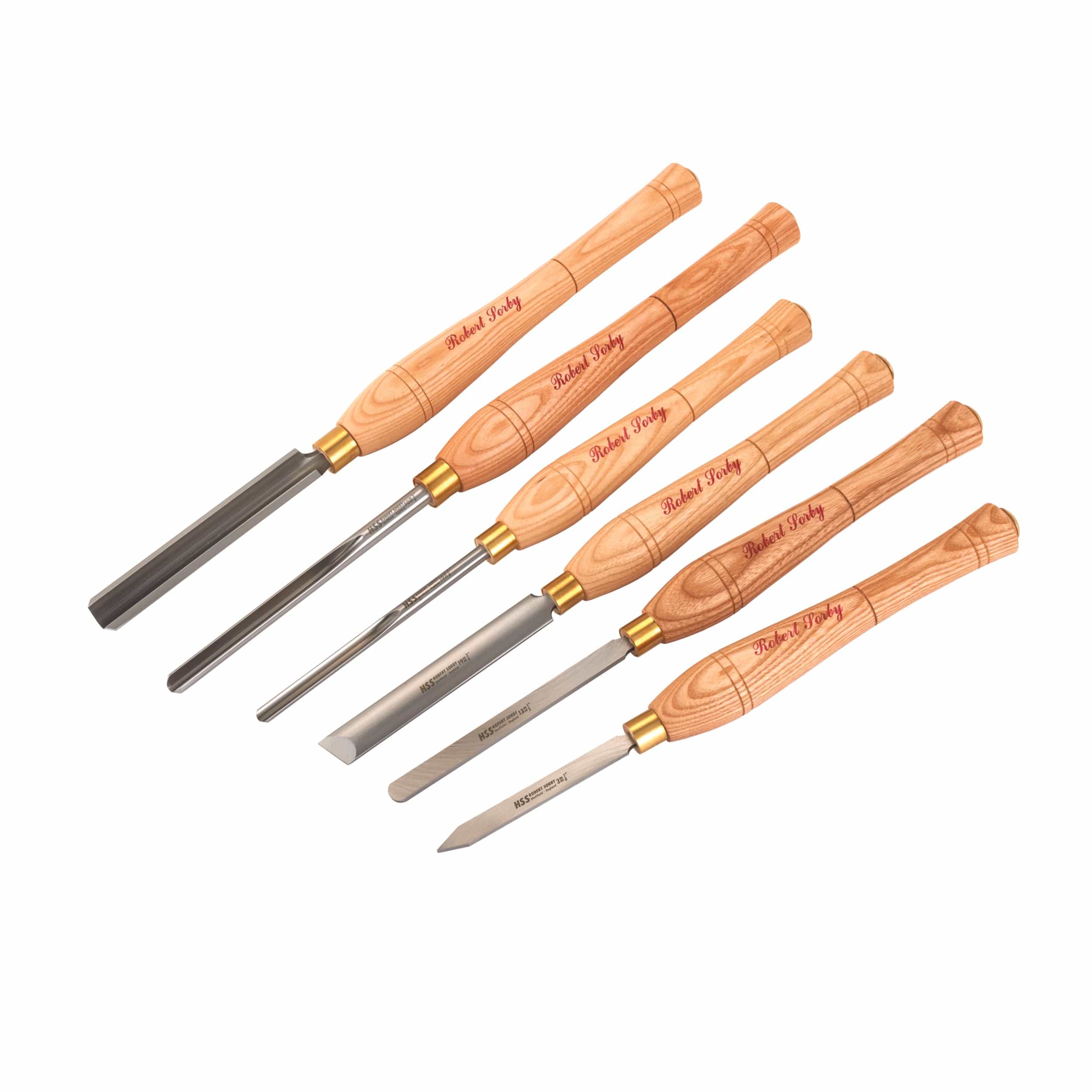 Intermediate Turning Tool Set - HSS -6 Piece