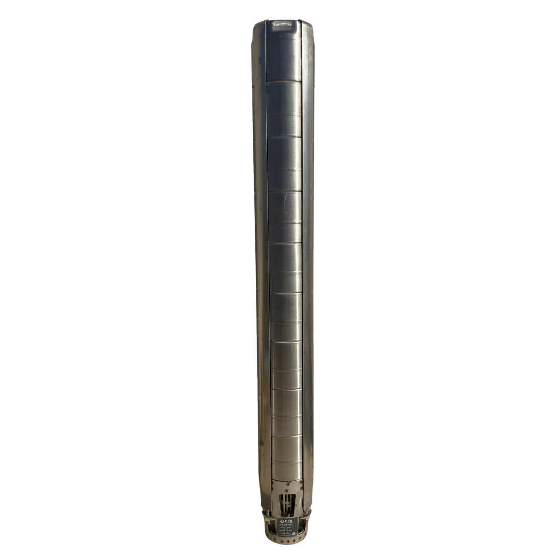 RPS Steel Pro 150RPS75-S 5" Submersible Pump End | Stainless Steel Impeller | 120-211 GPM