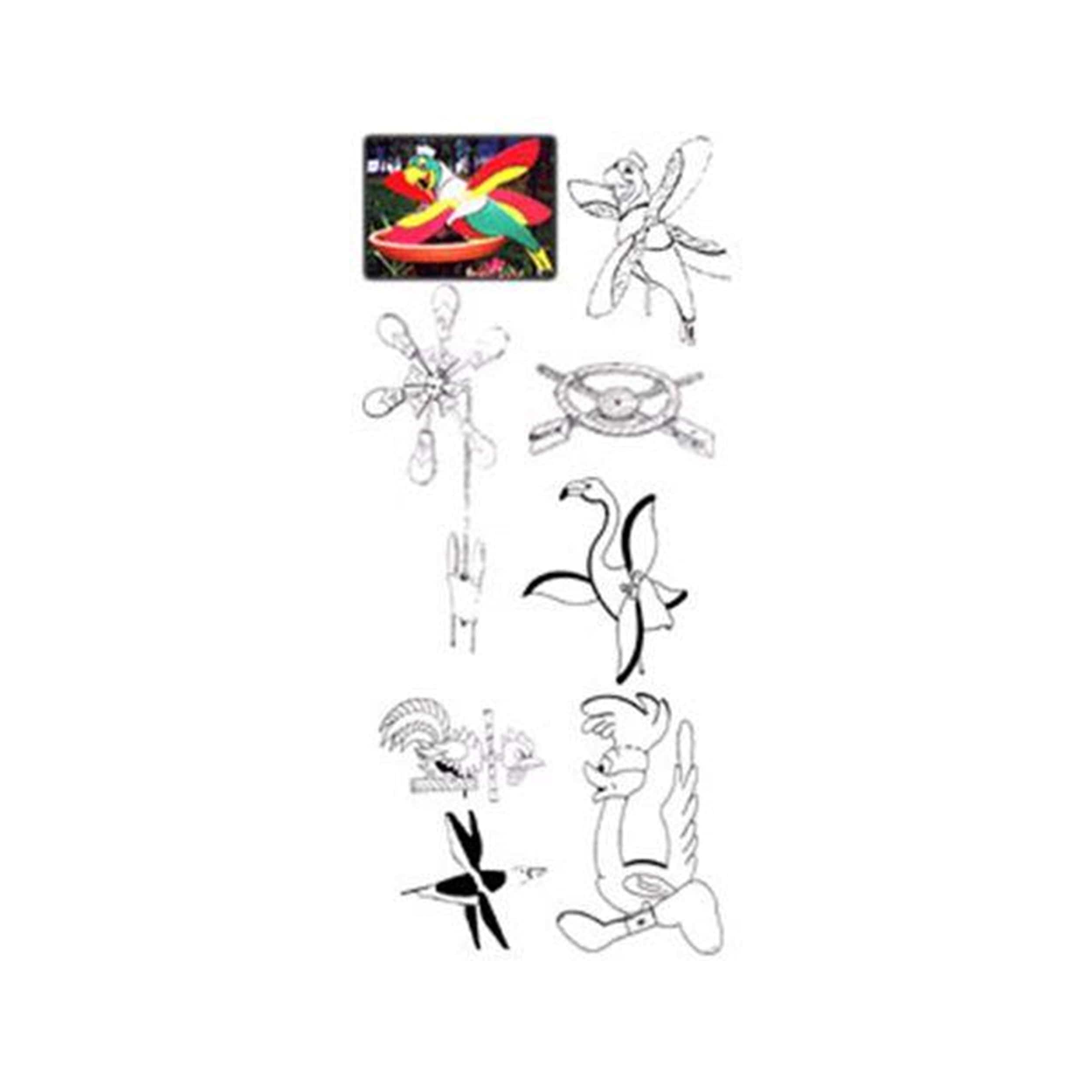 Woodworking Project Paper Plan to Build Whirligig Value Pack No.2