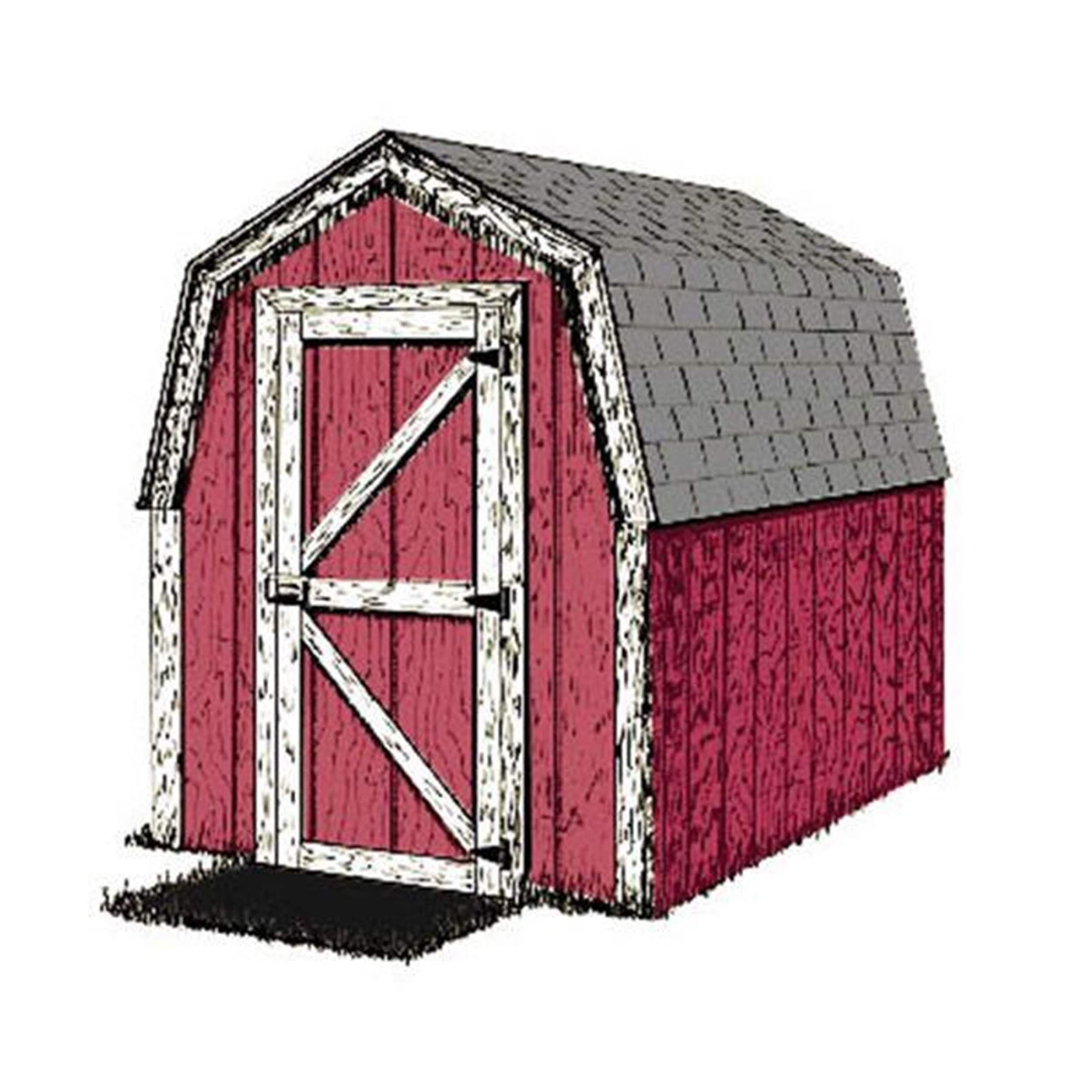 Woodworking Project Paper Plan to Build Small and Simple Shed
