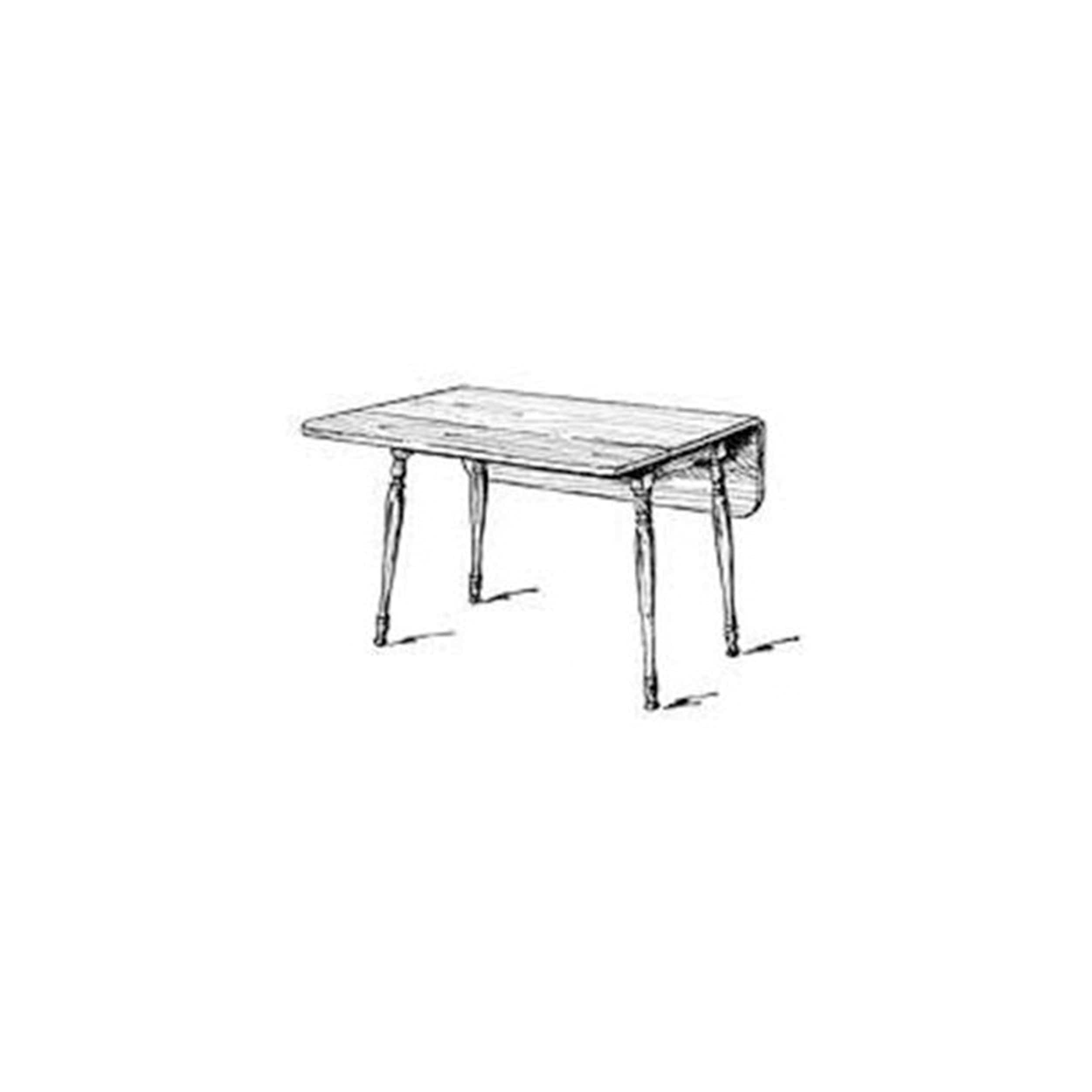 Woodworking Project Paper Plan to Build Harvest Table, 48