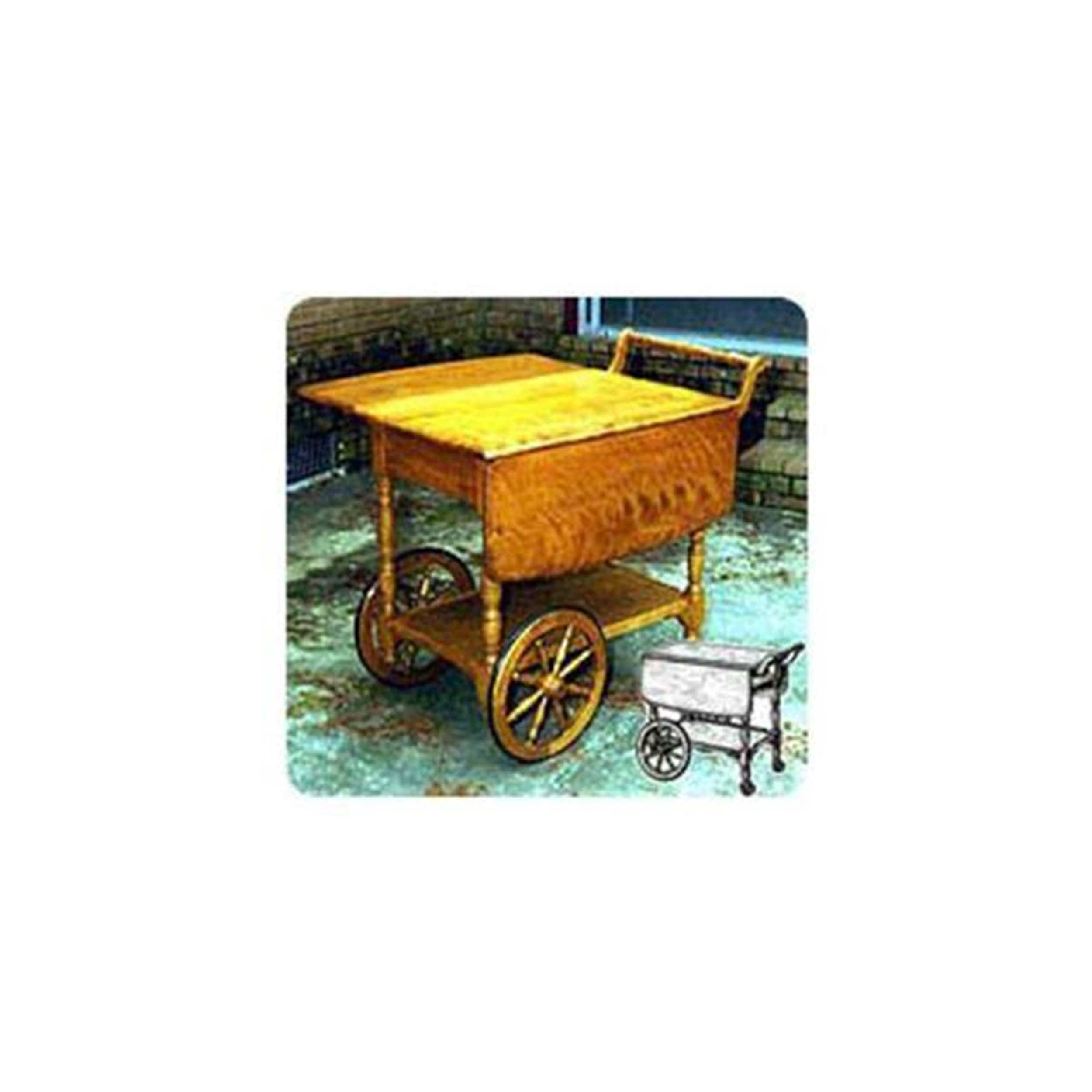 Woodworking Project Paper Plan to Build Tea Serving Cart