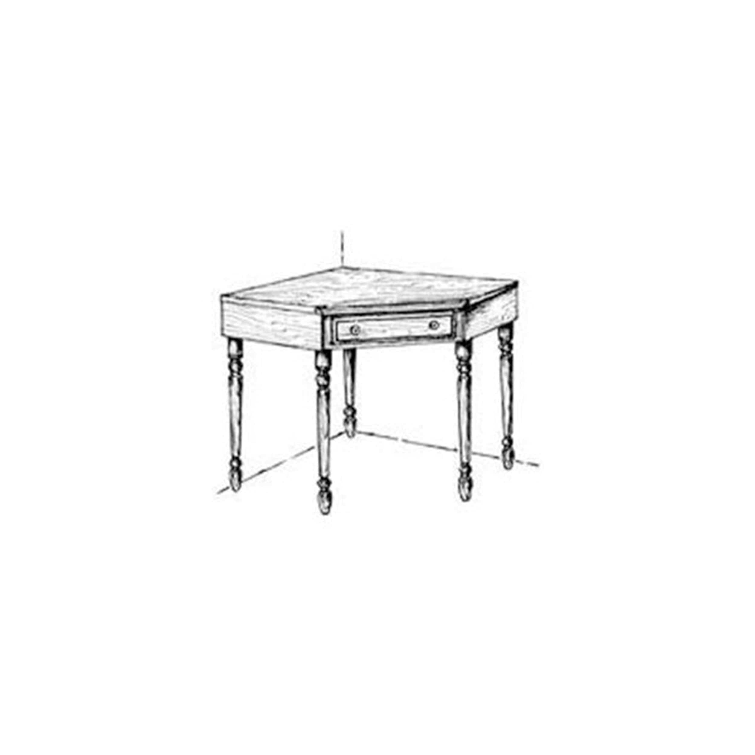 Woodworking Project Paper Plan to Build Corner Desk
