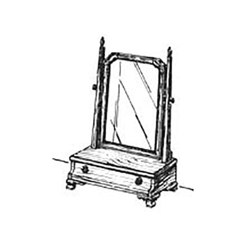 Woodworking Project Paper Plan to Build Shaving Mirror
