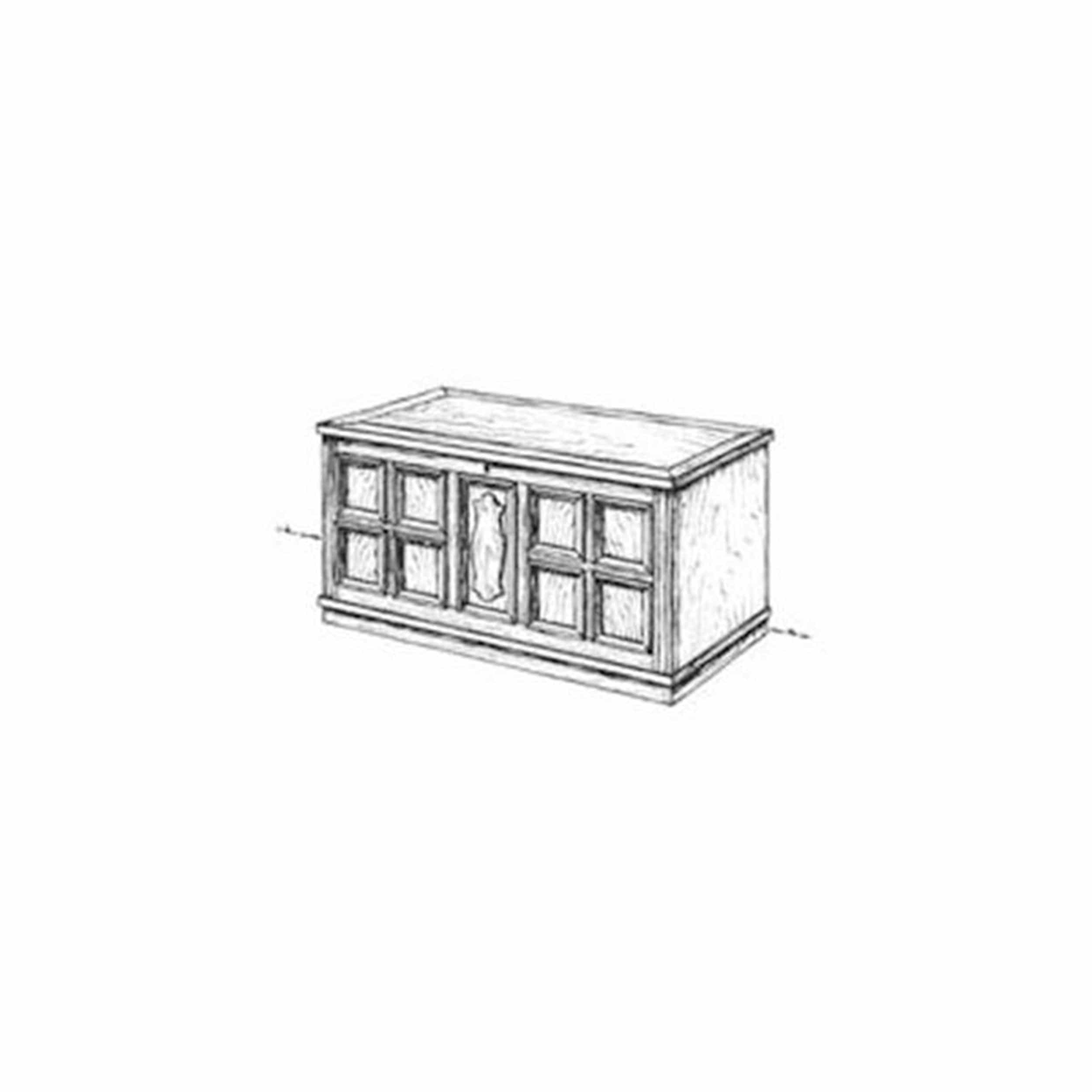 Woodworking Project Paper Plan to Build Spanish Chest