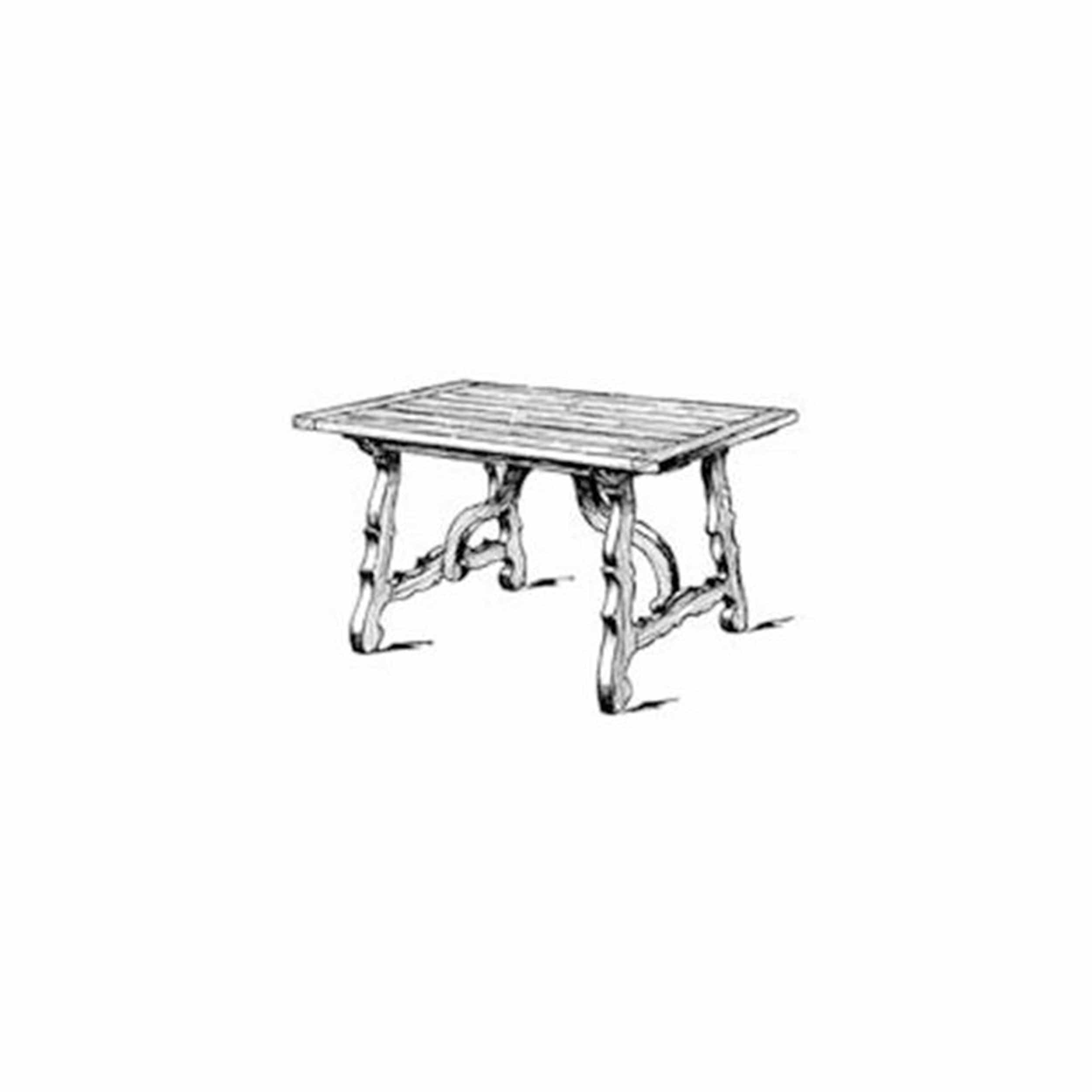 Woodworking Project Paper Plan to Build Spanish Dining Table
