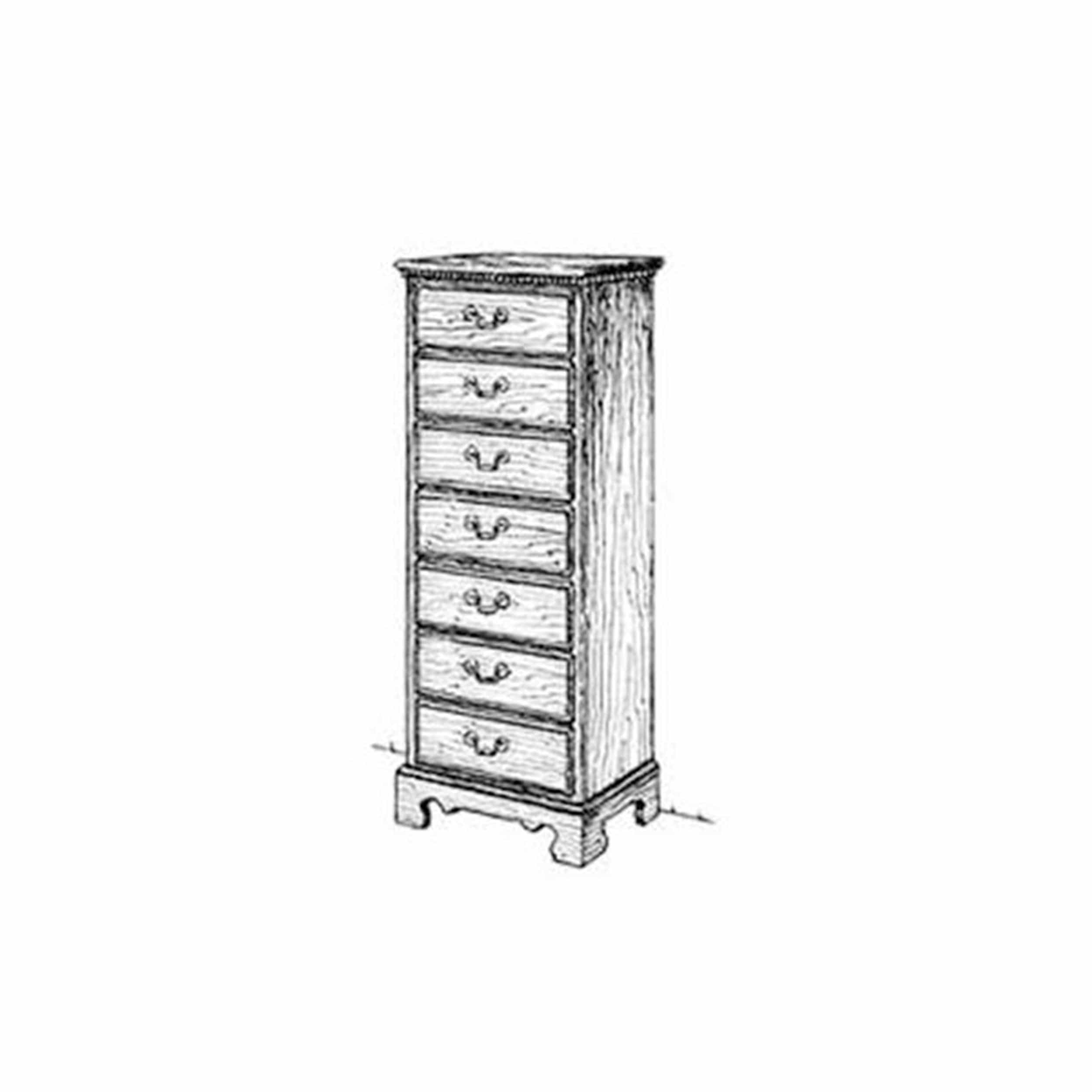 Woodworking Project Paper Plan to Build Lingerie Chest