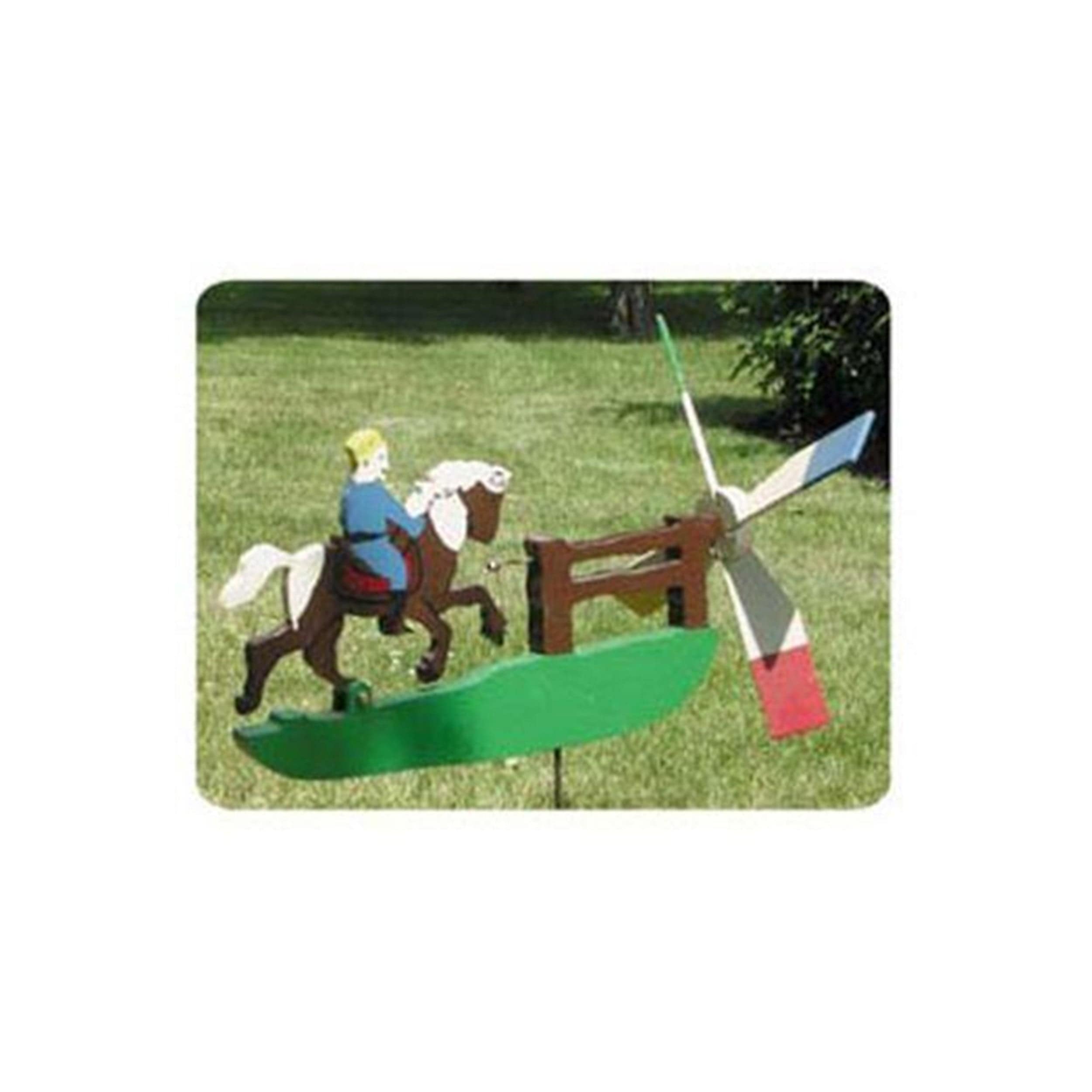 Woodworking Project Paper Plan to Build Galloping Horse Whirligig