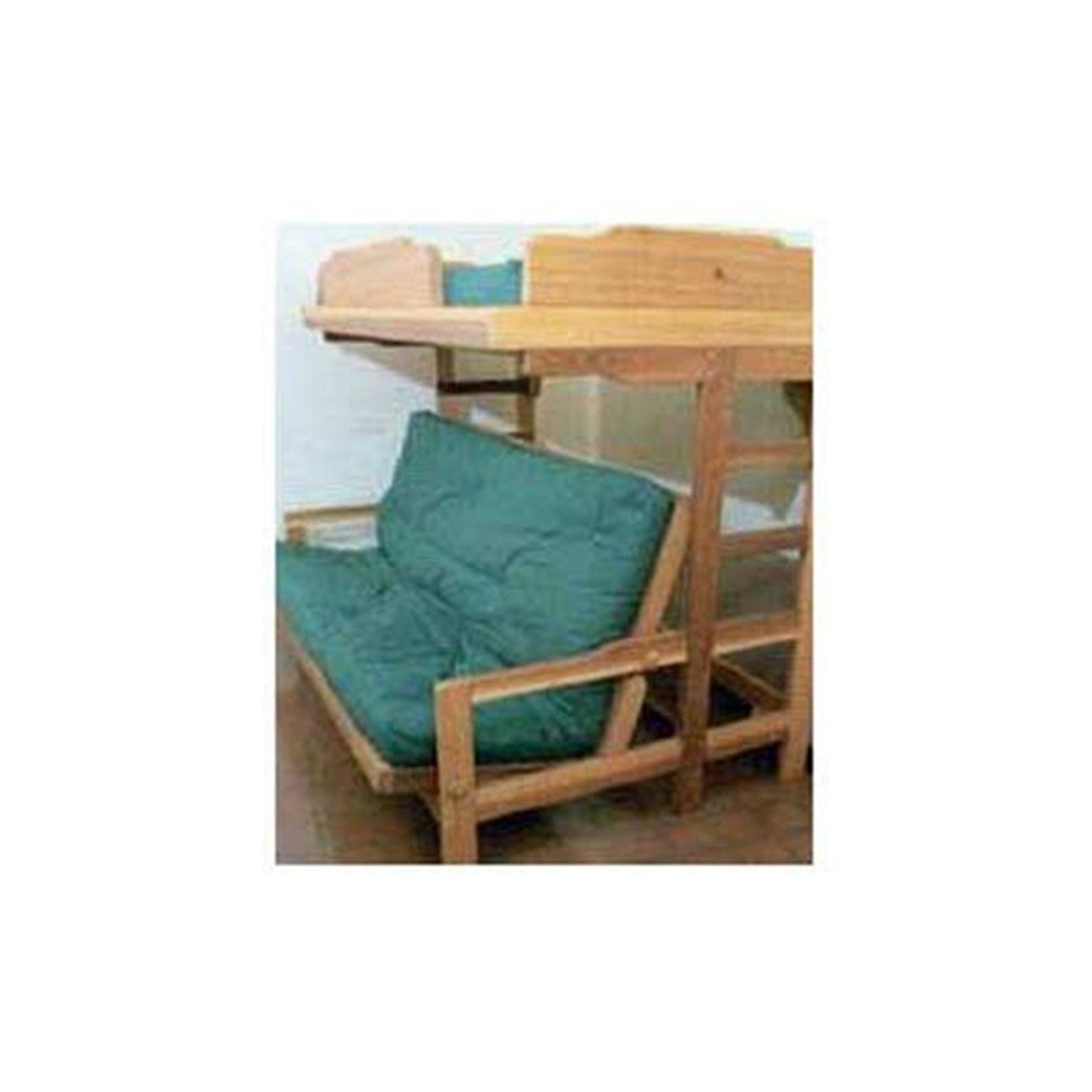 Woodworking Project Paper Plan to Build Futon Bunk Bed