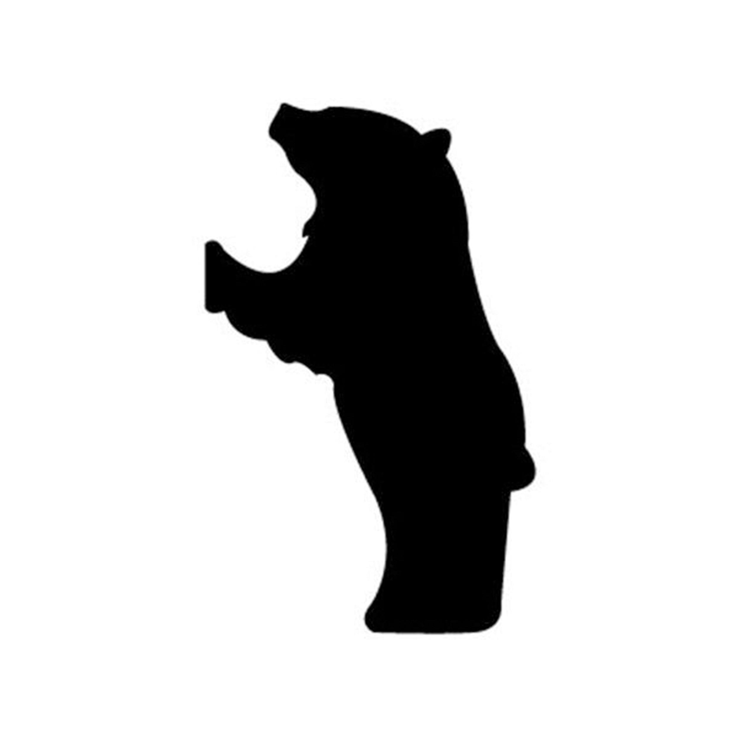 Woodworking Project Paper Plan to Build Hungry Bear Shadow Pattern