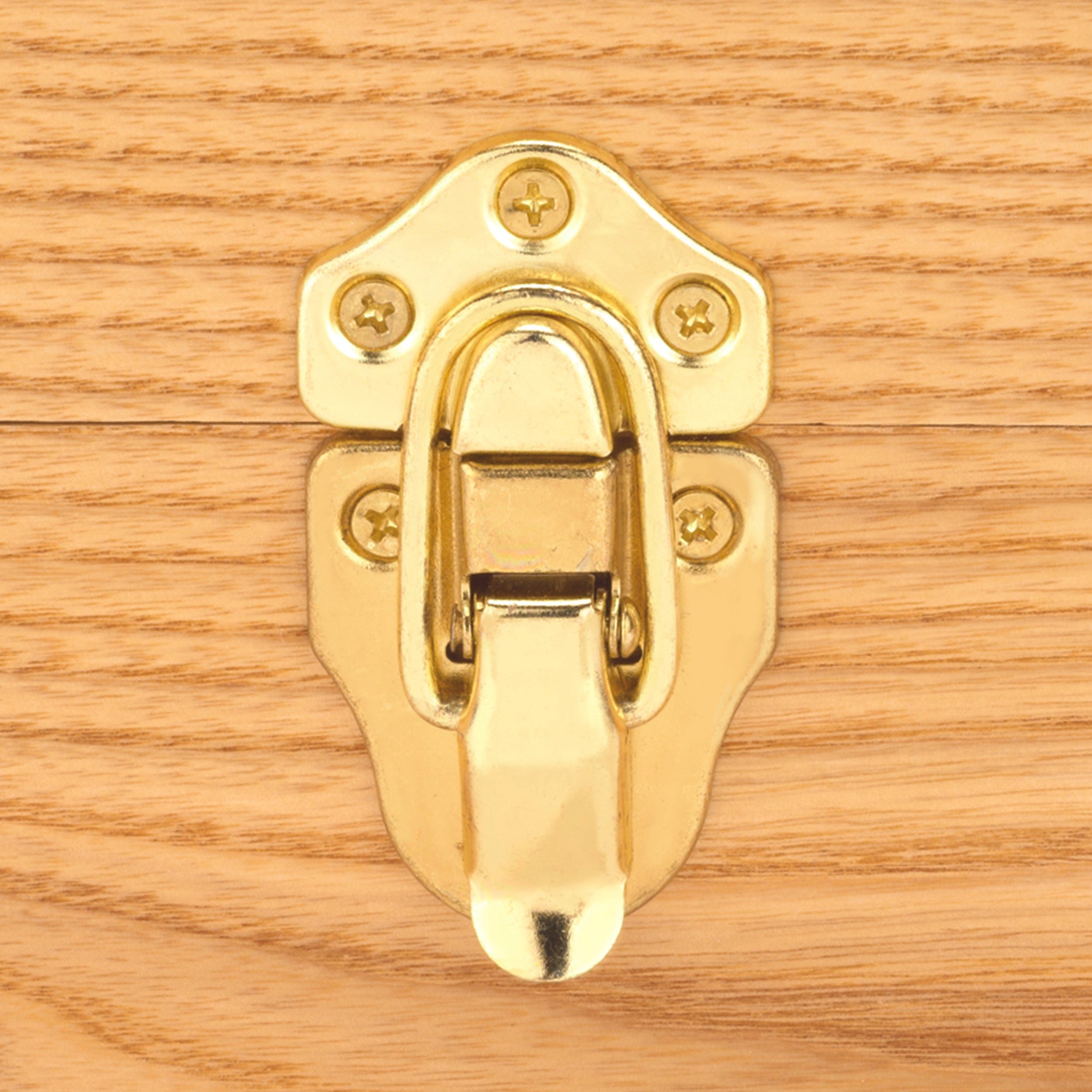 Draw Catch Brass Finish Pair