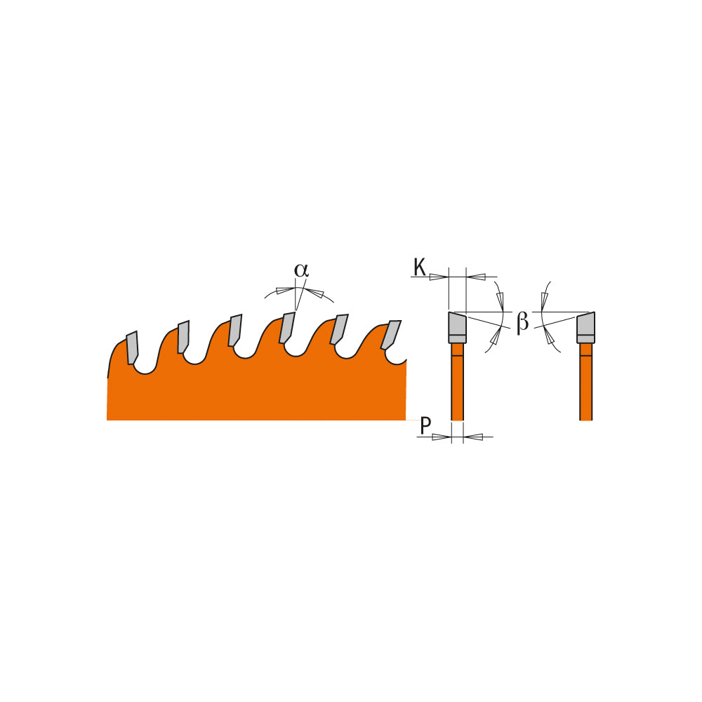 CMT 210.060.08 ULTRA FINISH-PLYWOOD & MELAMINE 8-8-1/4”x0.126”/0.087”x5/8’’ T=60 ATB
