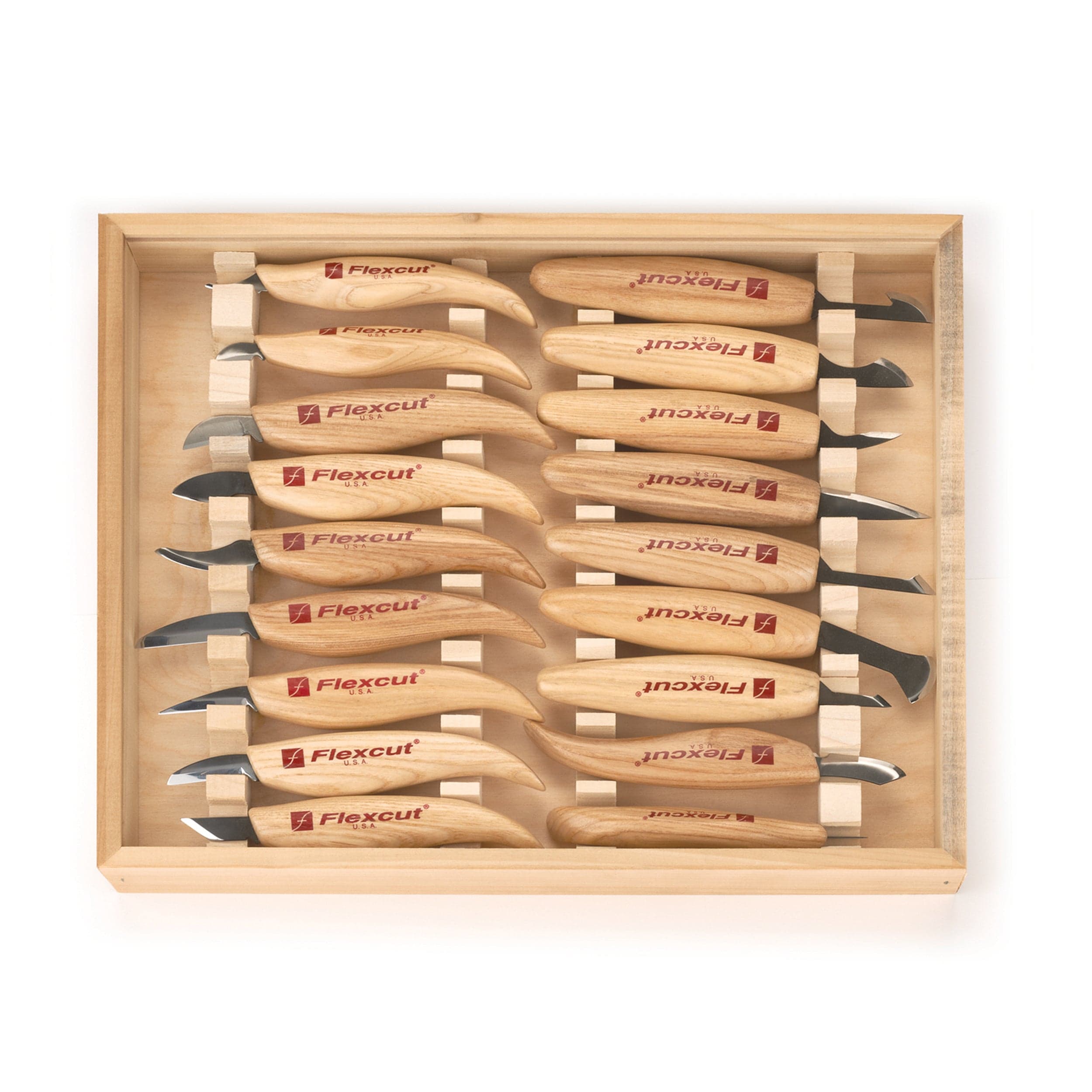 Deluxe Carving Knife Set with Free Tool Roll - 18 Piece