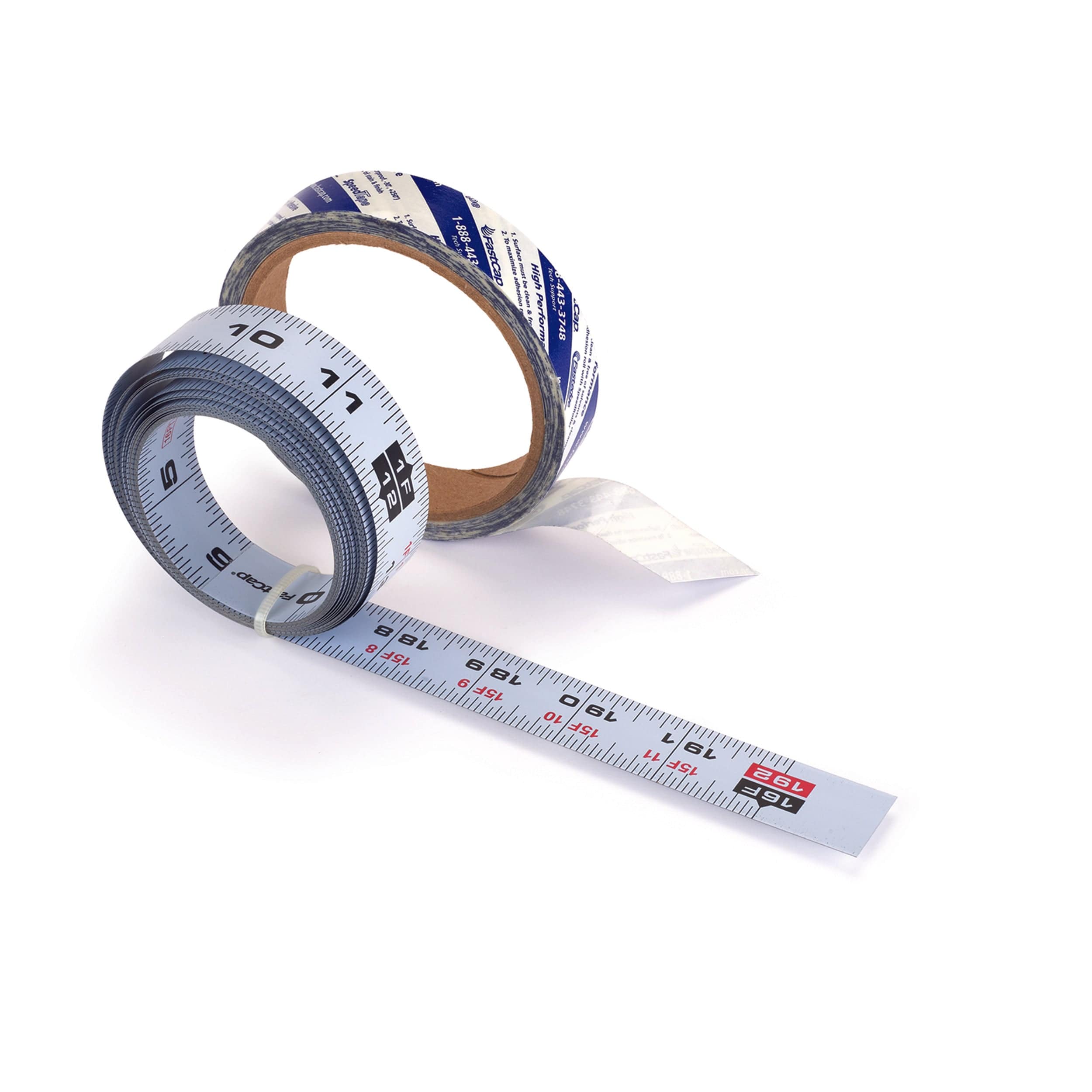 Self-Adhesive 16' Measuring Tape Reversible Left or Right Read, Standard
