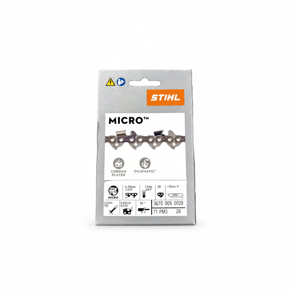 Stihl 71PM3 28 GTA 26 4" Chain 3670 005 0028