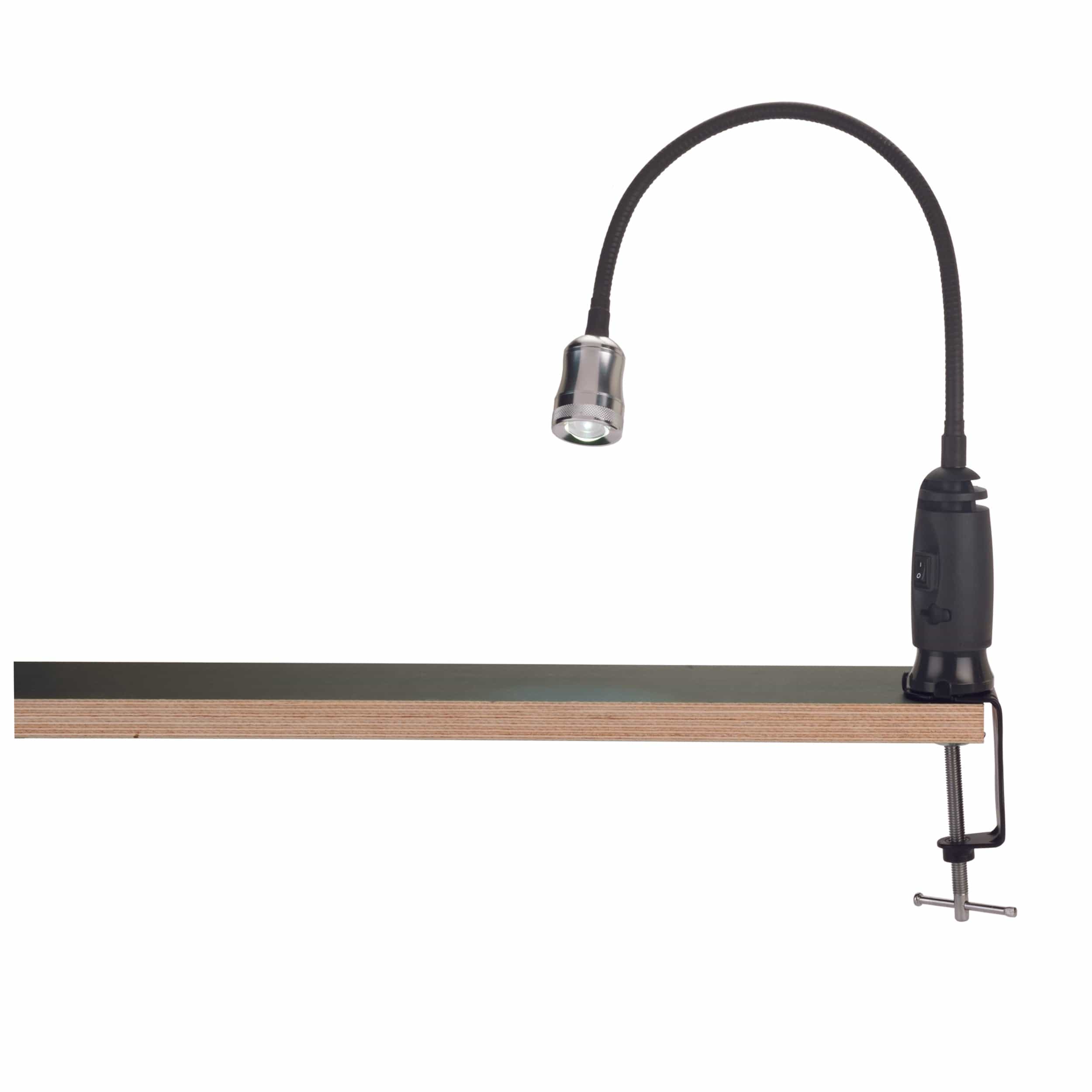 LED Shop Light with Magnetic Base and Clamp
