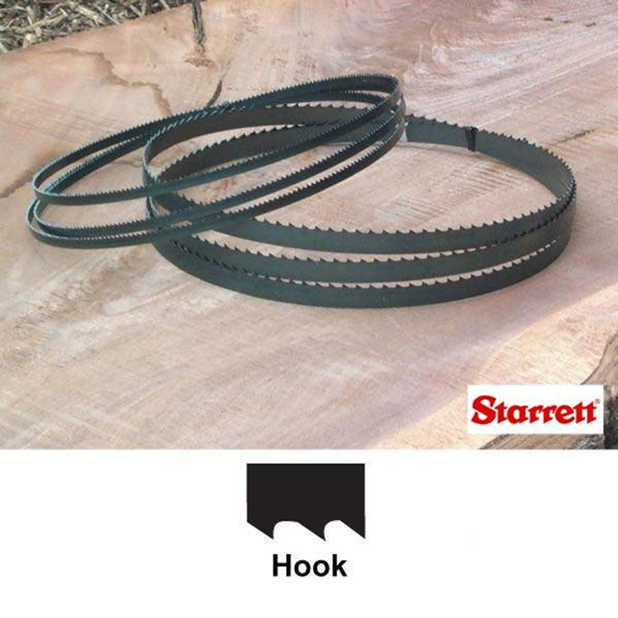 Duratec SFB Bandsaw Blade - 72" x 1/4" x .025" - 4 TPI - Hook