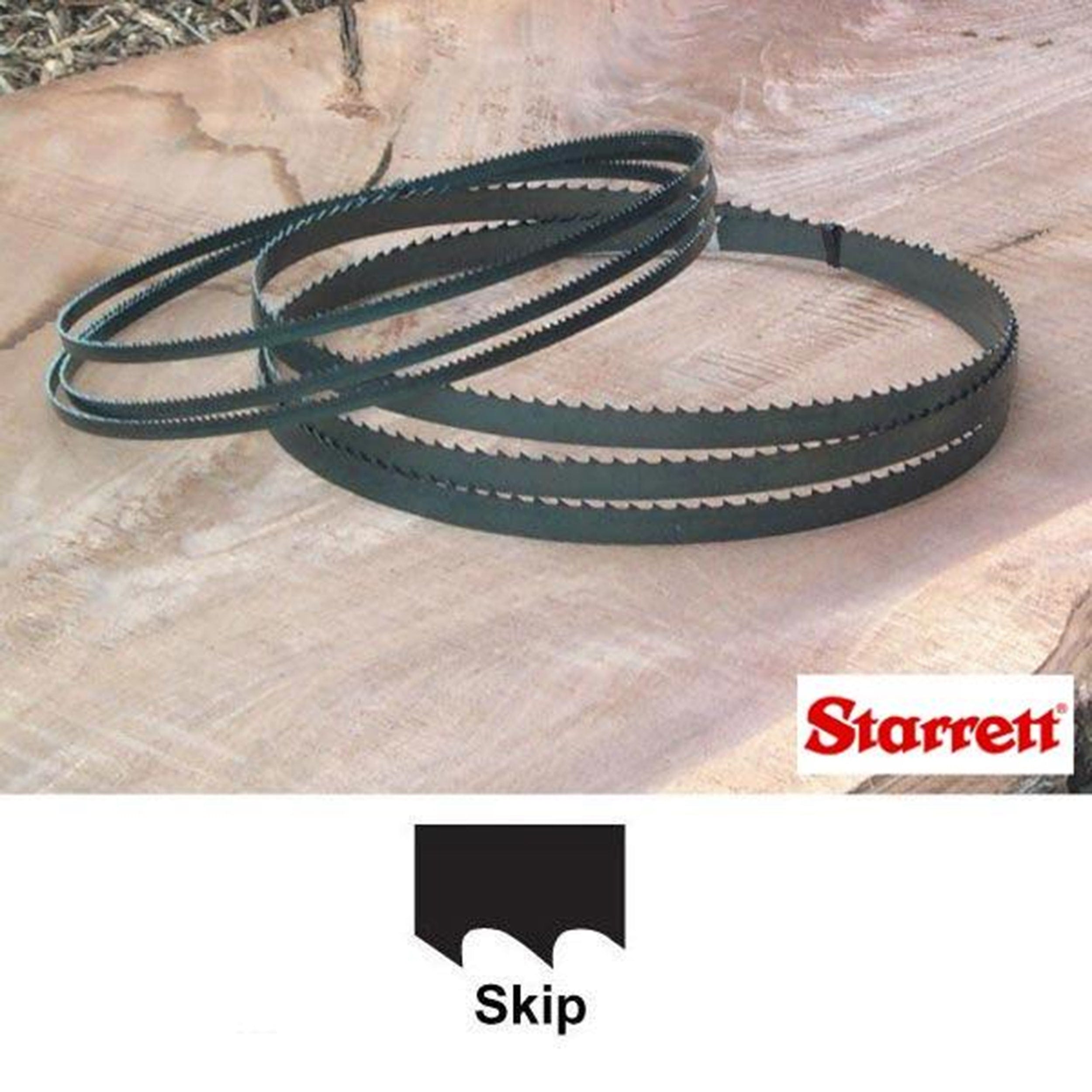 Duratec SFB Bandsaw Blade - 105" x 1/4" x .025" - 4 TPI - Skip