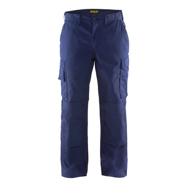 Blaklader Service/Mechanic Pant - Navy Blue - Waist Size: 34 - Inseam: 36"