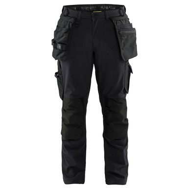 Blaklader Softshell Pant - Black - Waist Size: 34 - Inseam: 32"