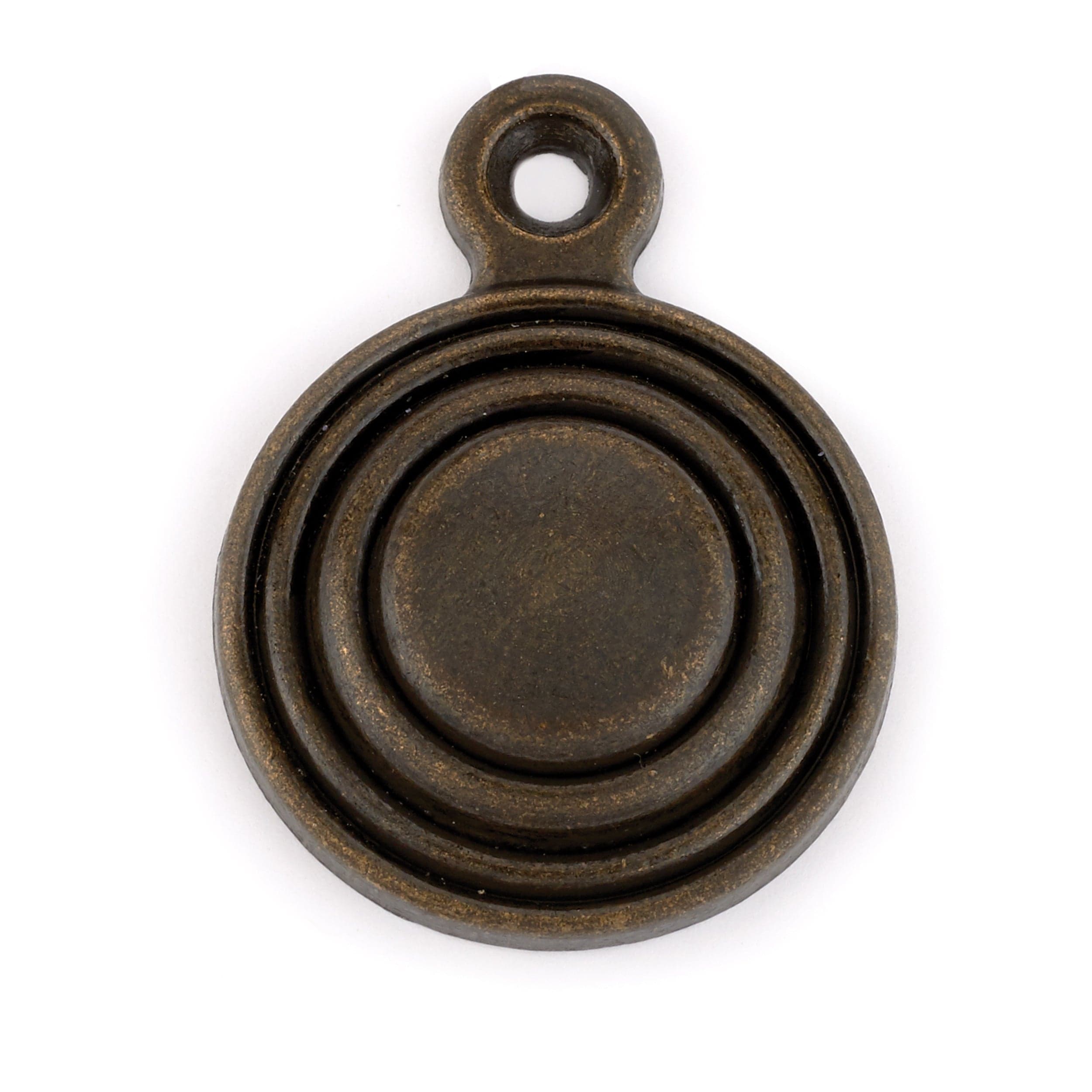 Bed Bolt Cover with Screw - Antique Brass