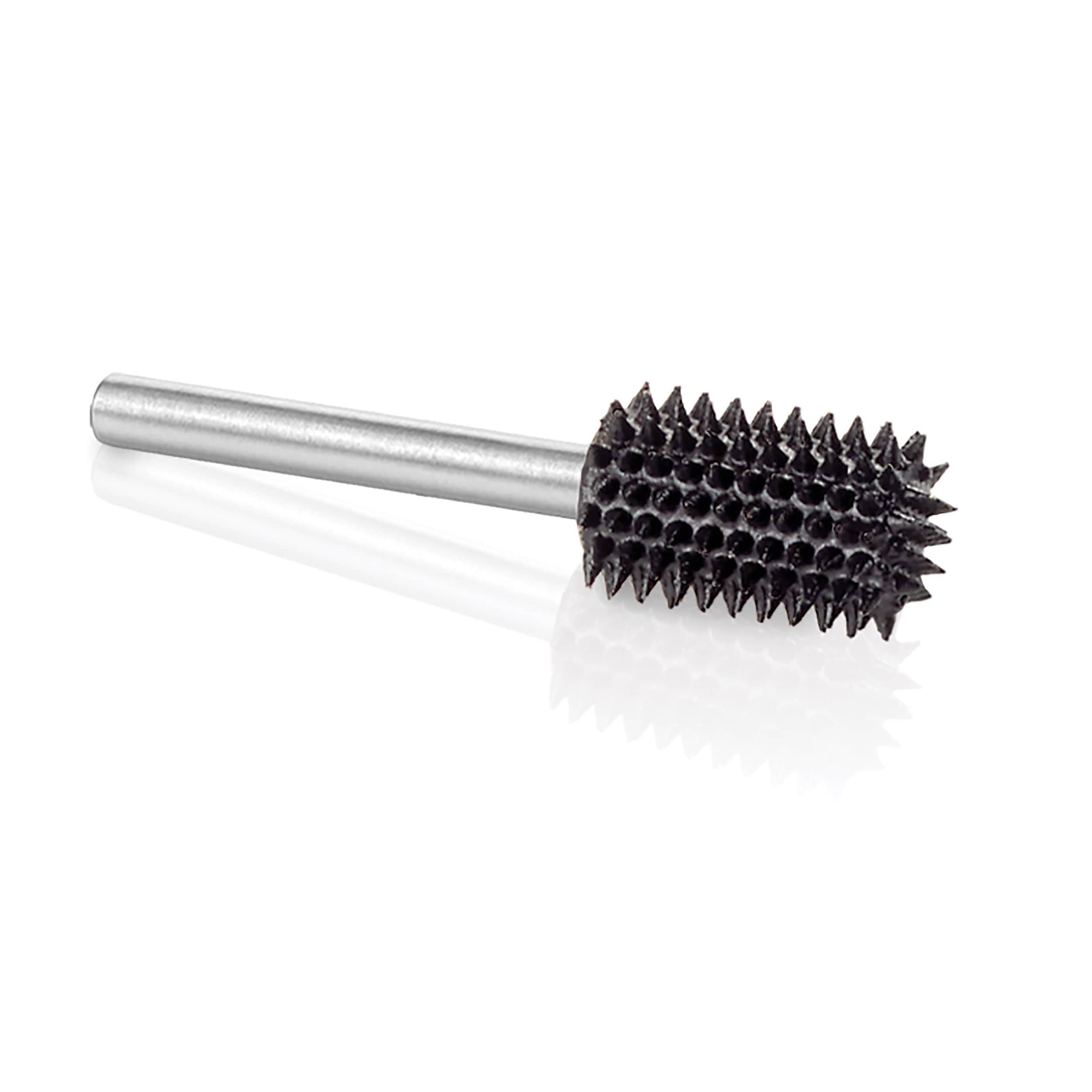 Extreme Cylinder Burr, 1/8" Shaft, Very Coarse (1/4" x 1/2")