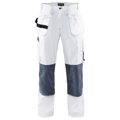 Blaklader Painter Pants - White - Waist Size: 38 - Inseam: 34"