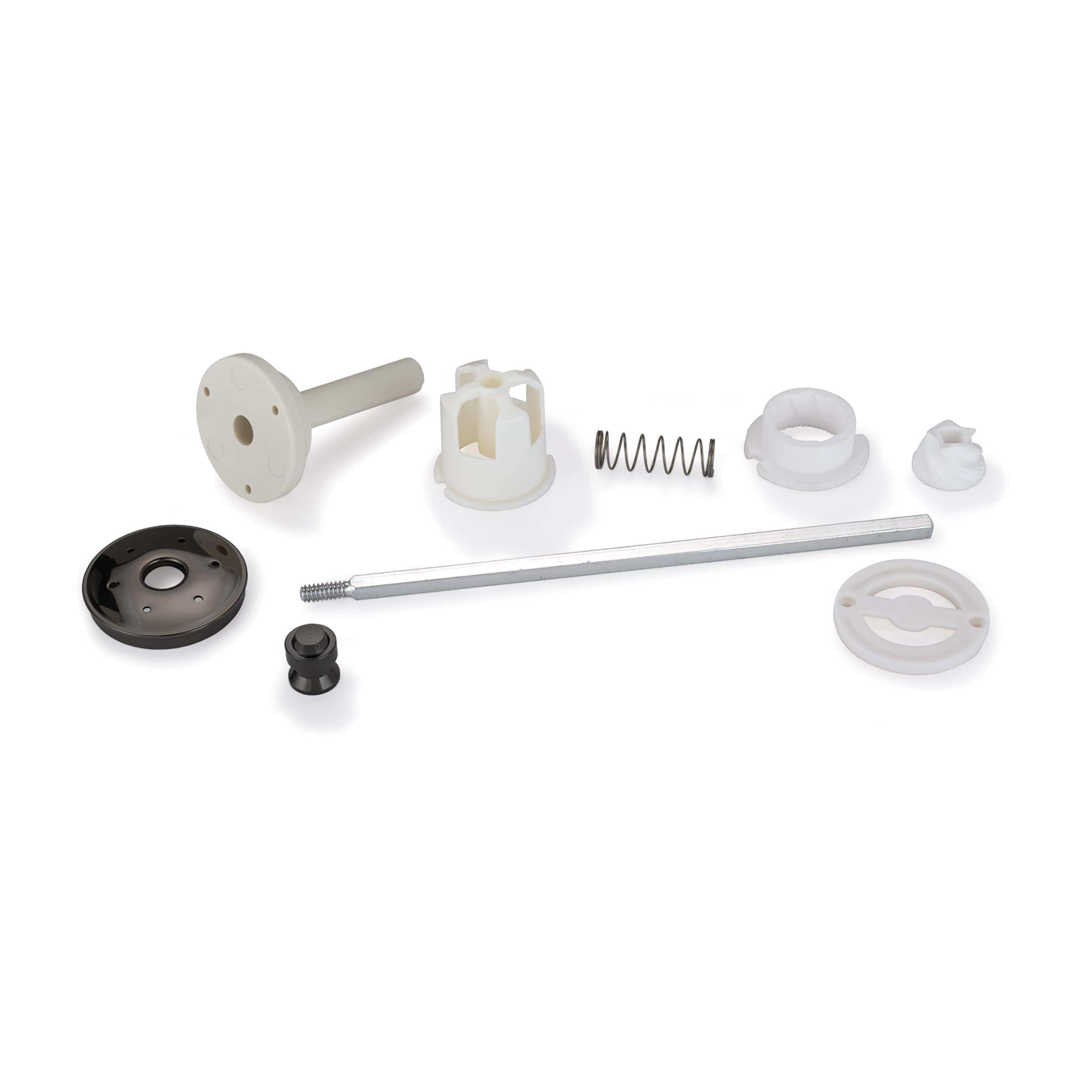 Salt Shaker & Pepper Mill Grinder Mechanism Turning Kit - Black Nickel