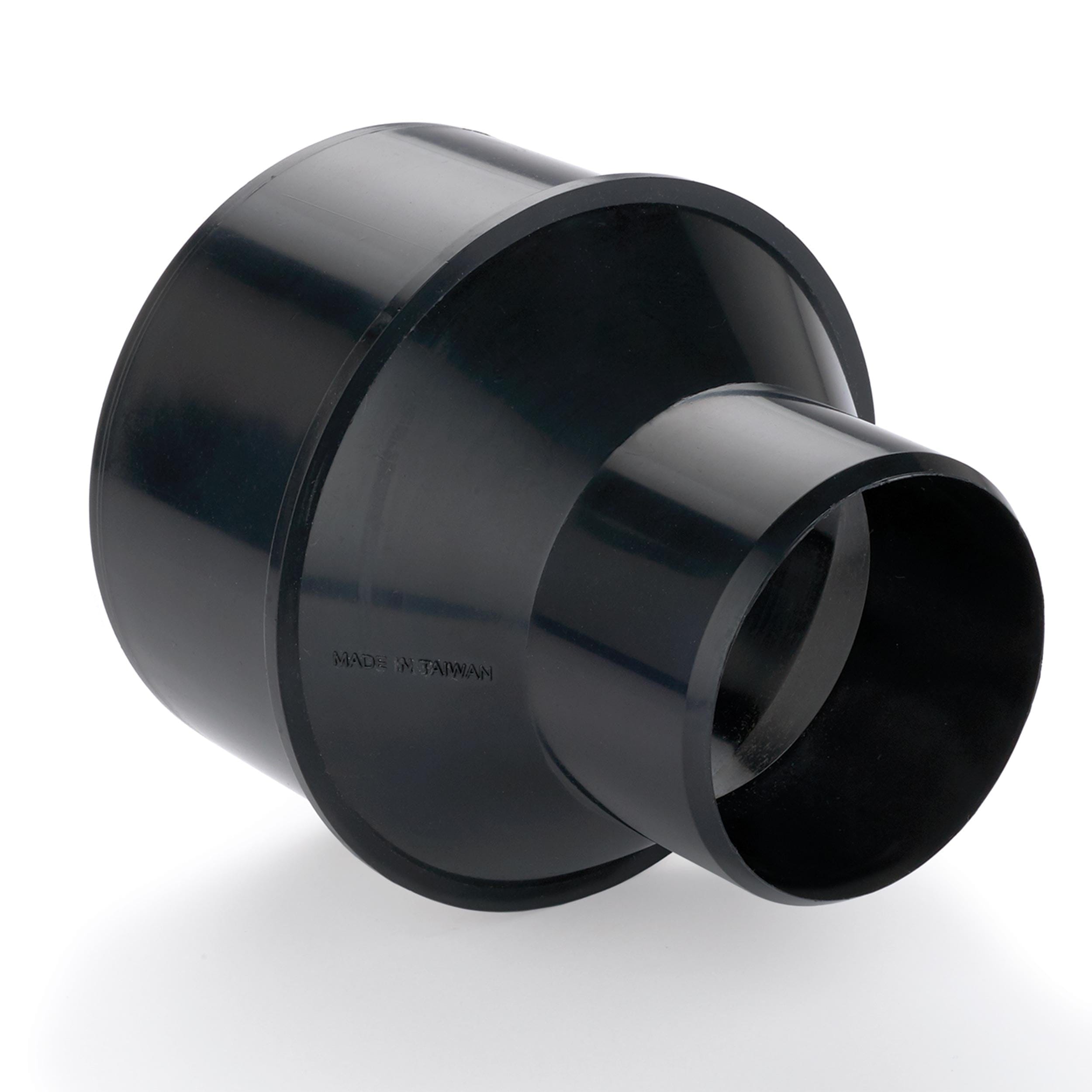 Funnel Reducer Dust Collection Fitting 4" to 2-1/2"