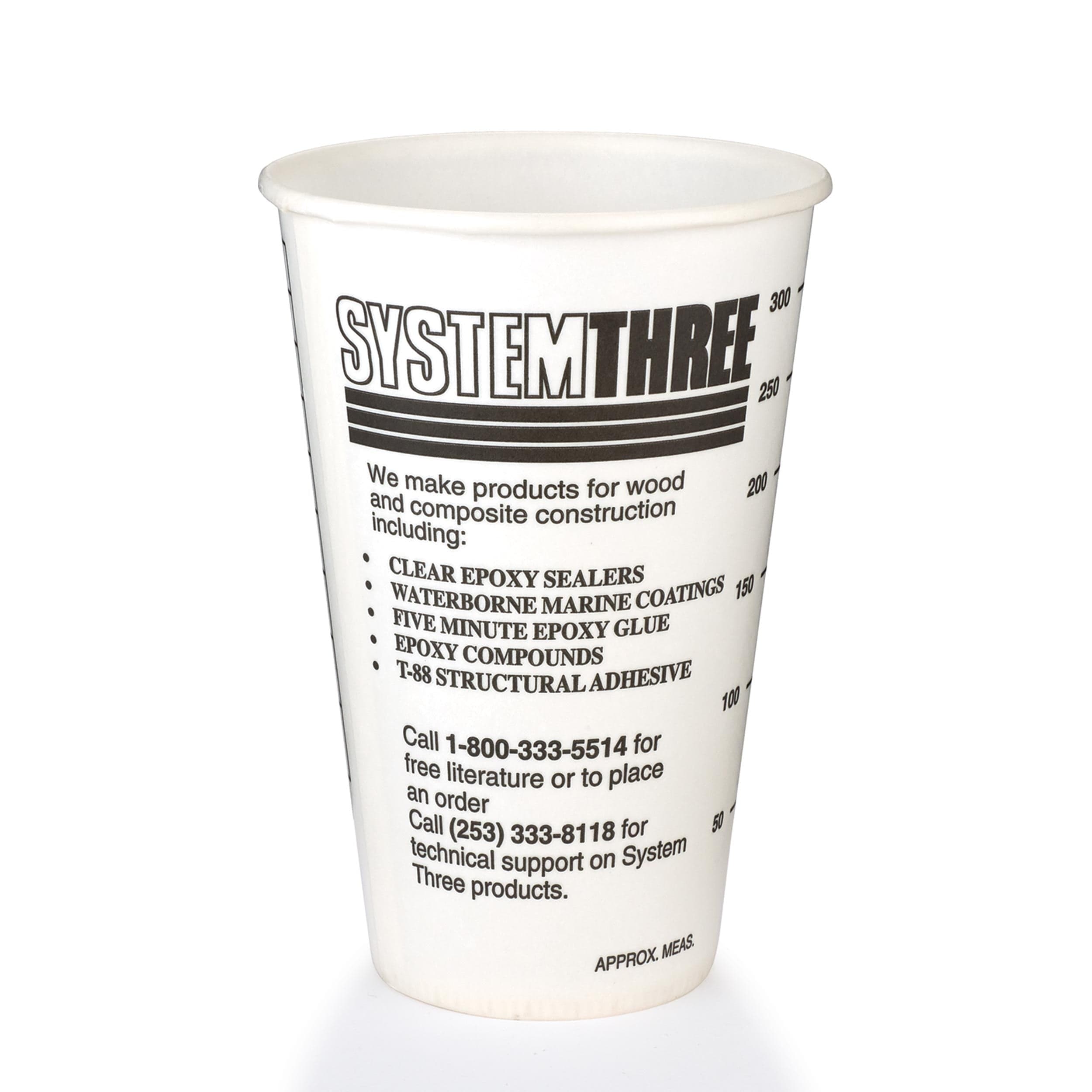 Graduated Mixing Cups - 12 oz- 12 Piece
