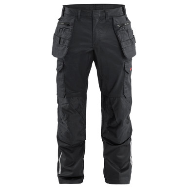 Blaklader FR Stretch Utility Pants - Black - Waist Size: 30 - Inseam: 28