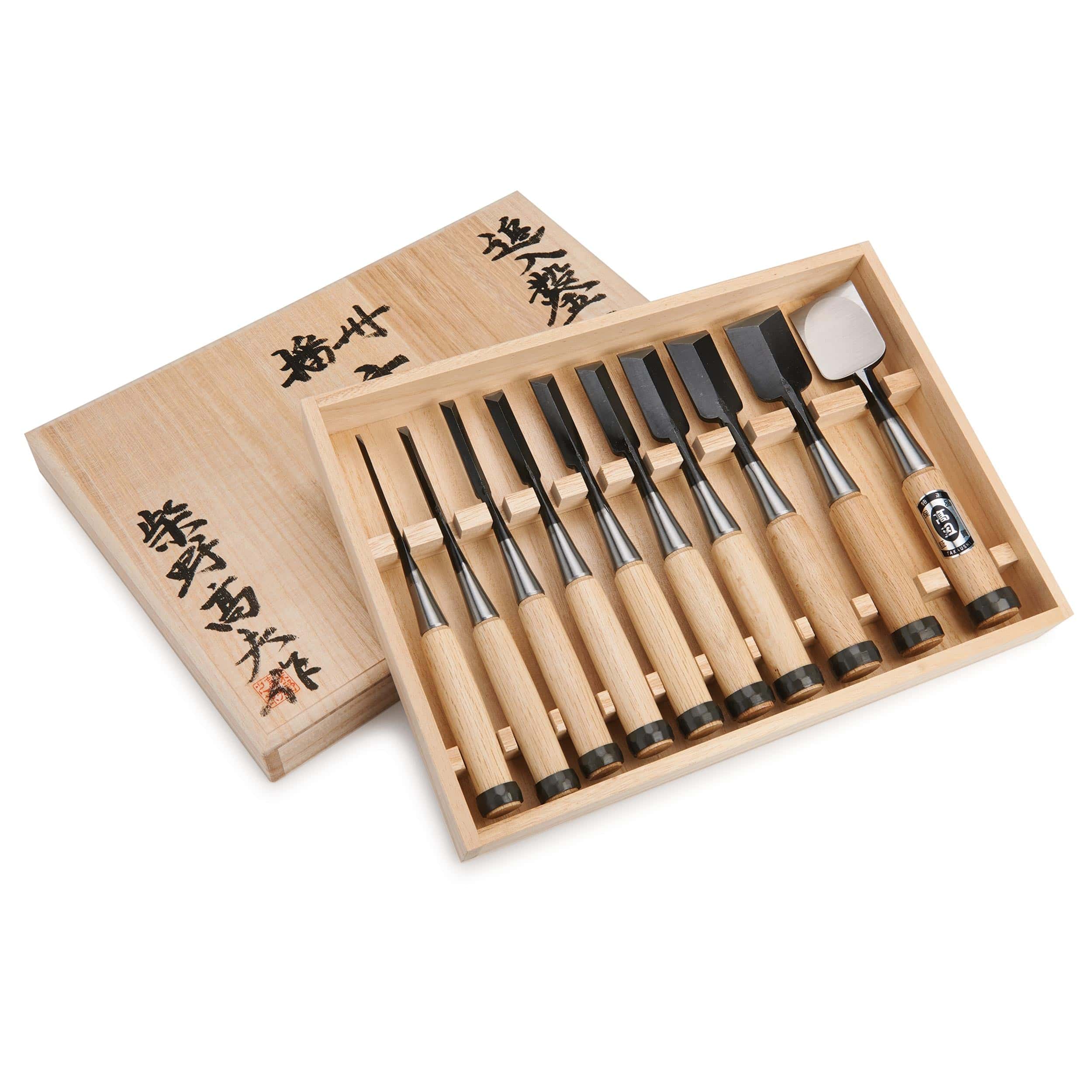 Shibano Umeki Chisel Set - 10 Piece