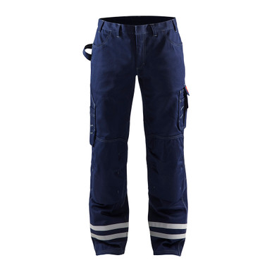 Blaklader FR Visibility Pant - Navy blue - Waist Size: 34 - Inseam: 32