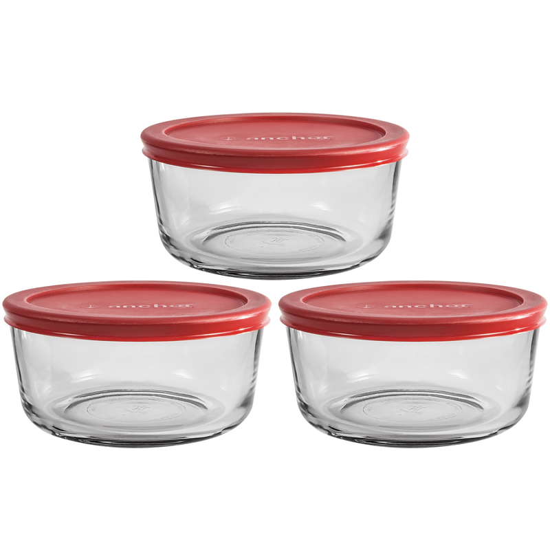 Anchor Hocking 91070L24 Clear Food Storage Container Set 1 pk