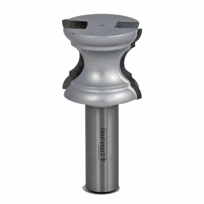 Infinity Tools 1/2" Shank 17th Century Router Bit, Double Ogee