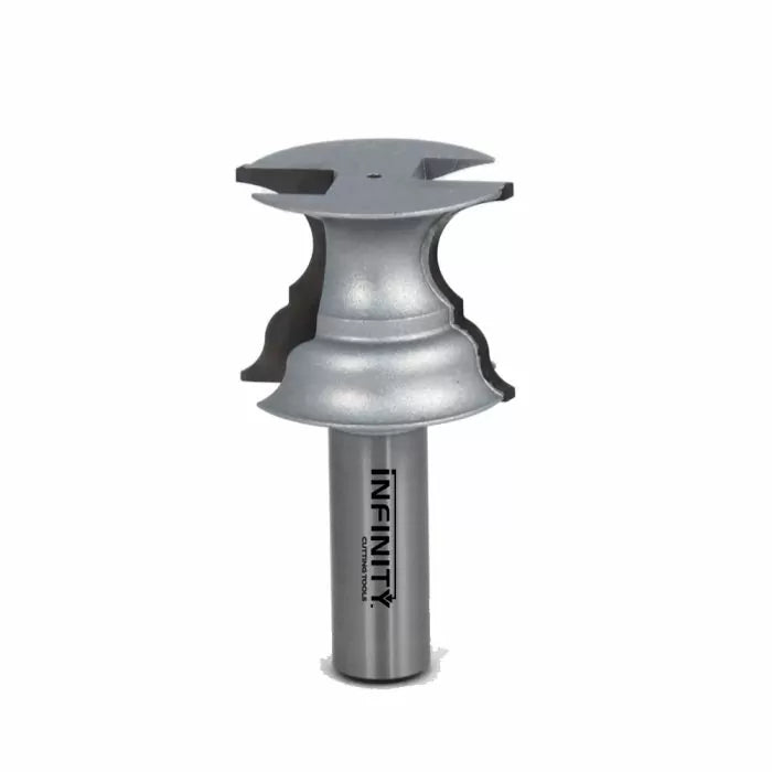 Infinity Tools 1/2" Shank 17th Century Router Bit, Ogee Panel Mold