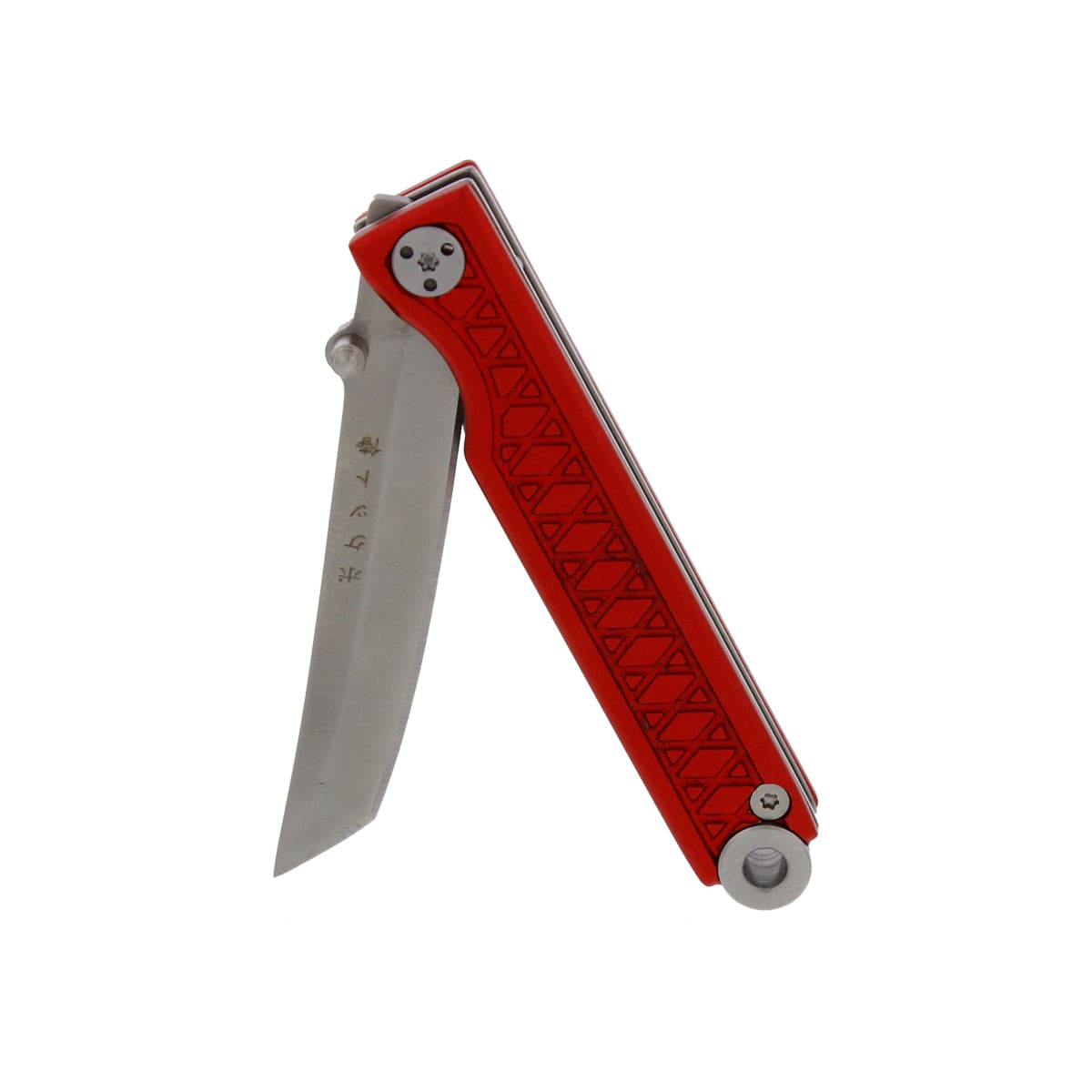 Pocket SamuraiKeychain Knife - Red