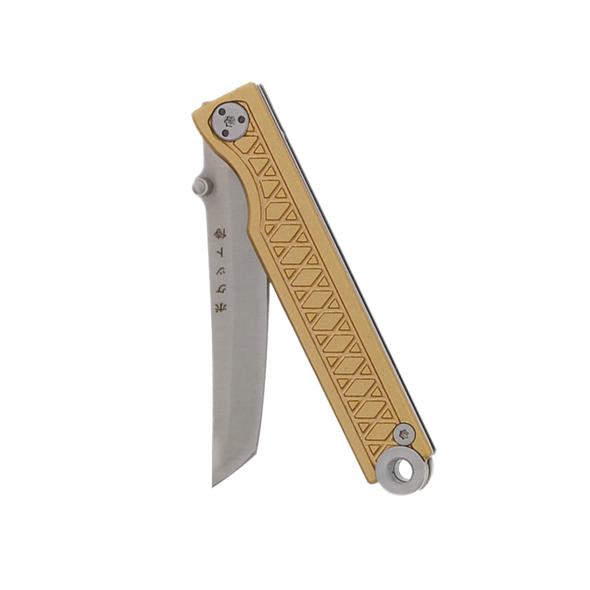 Pocket SamuraiKeychain Knife - Bronze