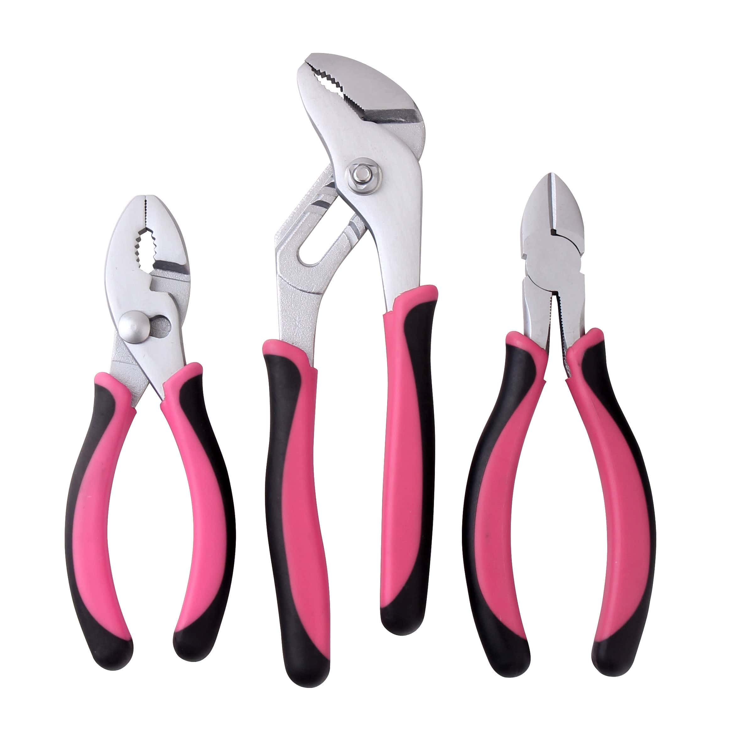 Plier Set - Pink - 3 Piece