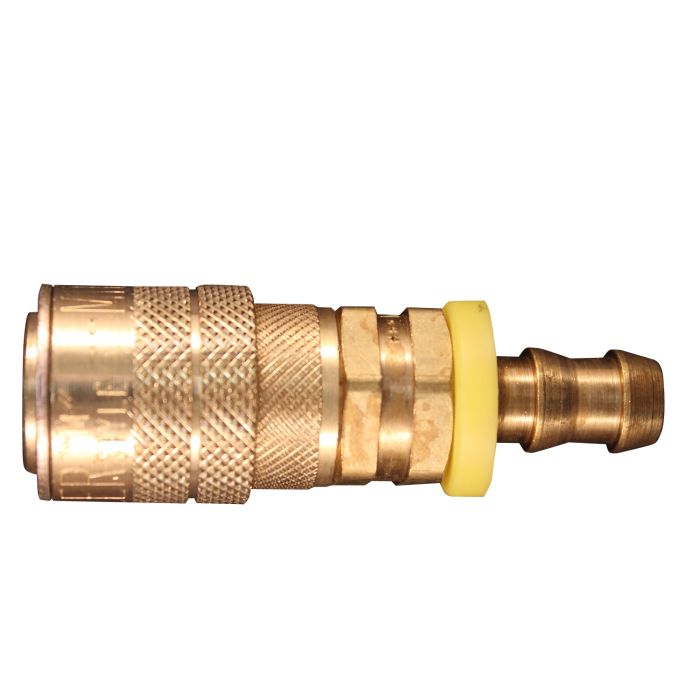 3/8" Hose Barb M-STYLE Push-on and Lock Coupler