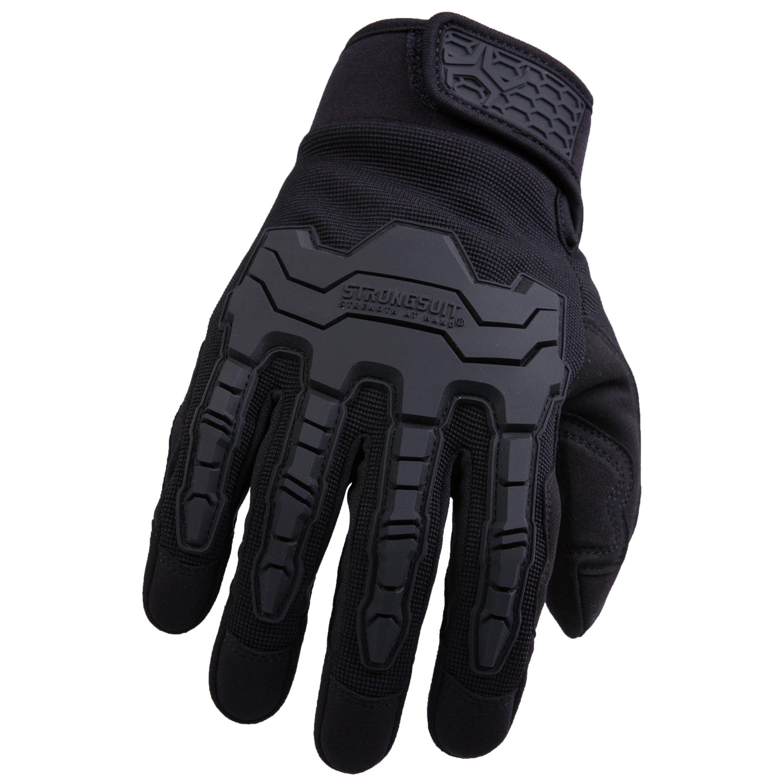 Brawny Plus Gloves, Black, Small