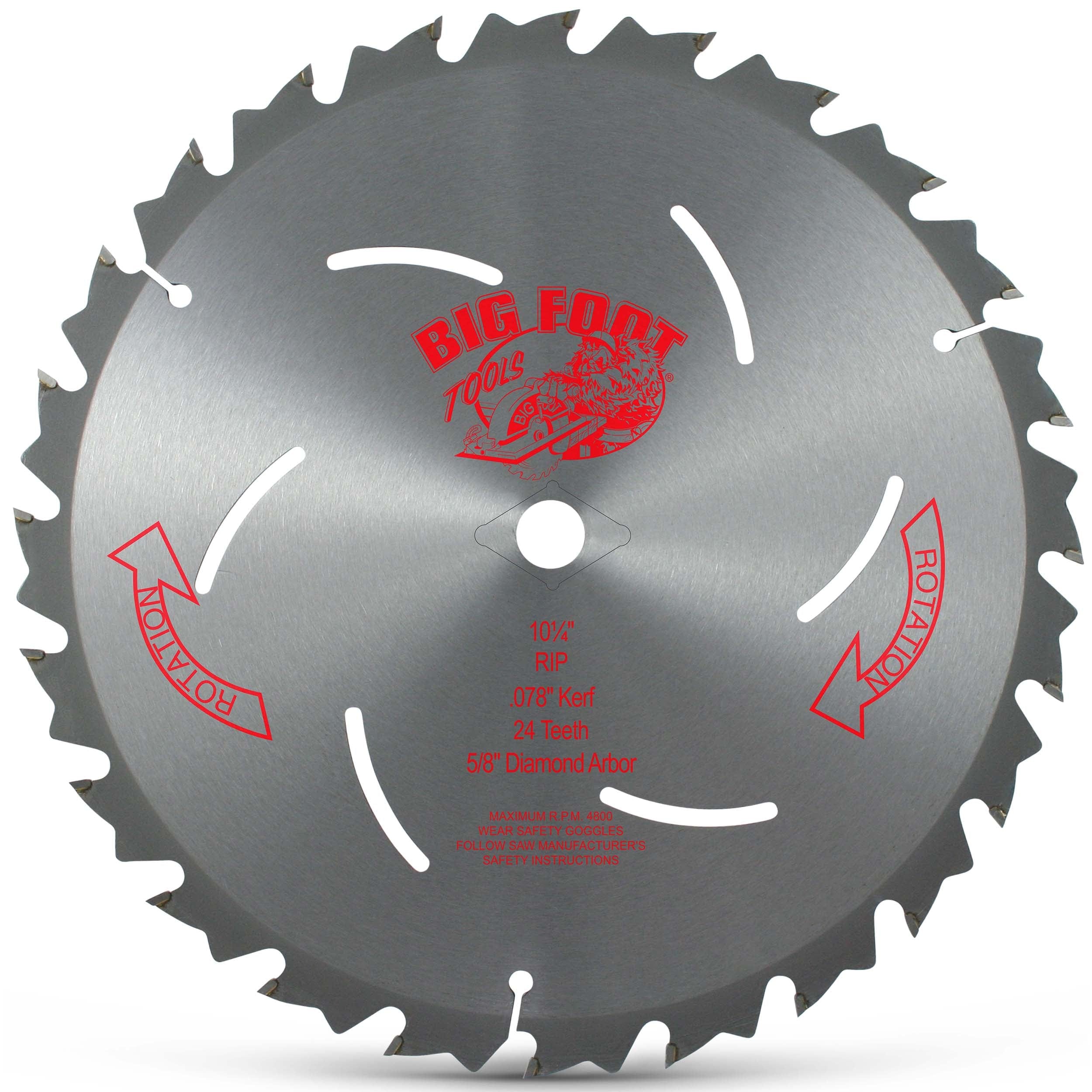 10-1/4" 24 Tooth Rip Blade