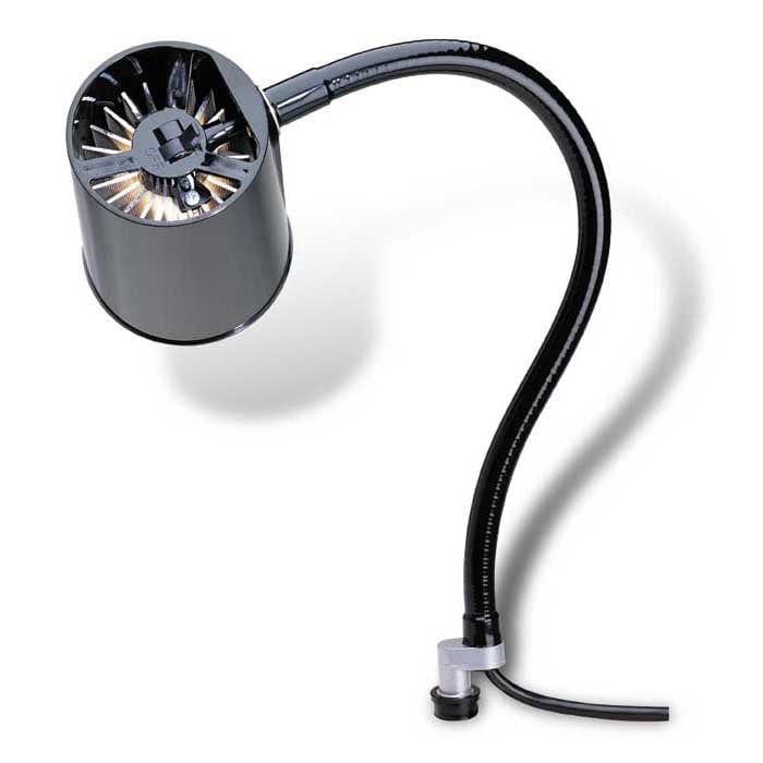 LED Lamp, 18" Arm, Quick Coupler Base