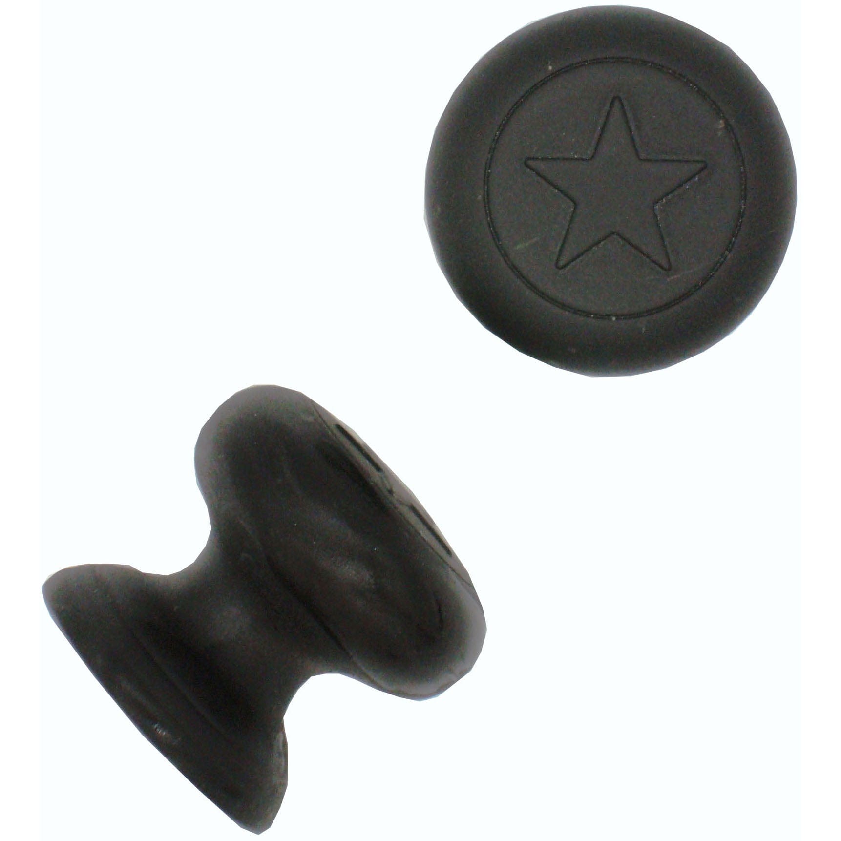 Raised Star Knob, Oil Rubbed Bronze