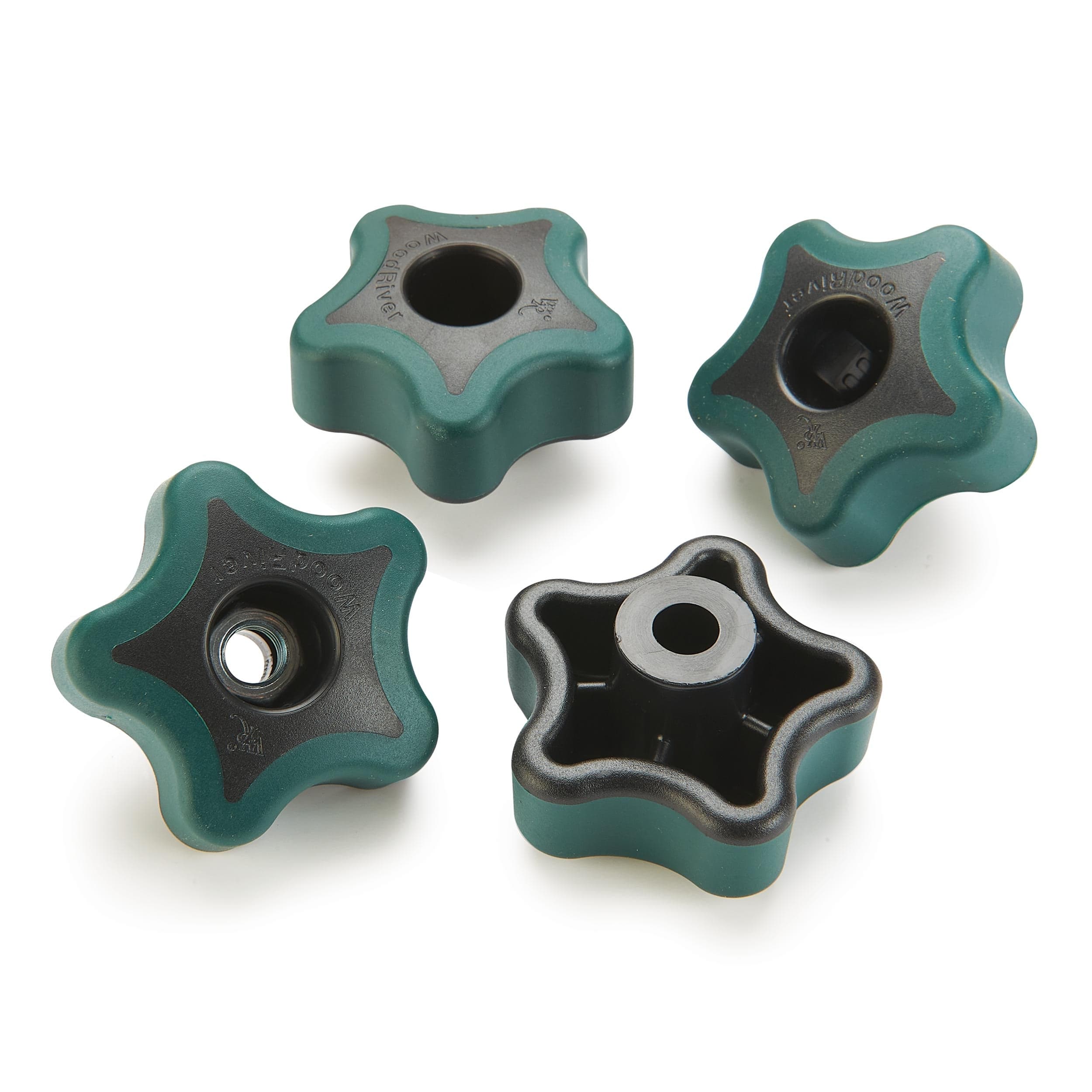 TPR Grip Knobs - 3/8" - 4 Pack