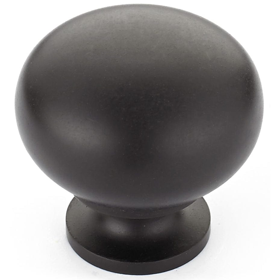 Traditional Knob, 1-1/4" D, Oil-Rubbed Bronze