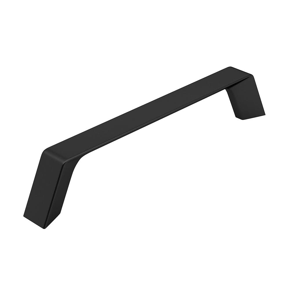 Contemporary Pull - 5-1/16" Center-to-Center - Matte Black - 5-23/32" L
