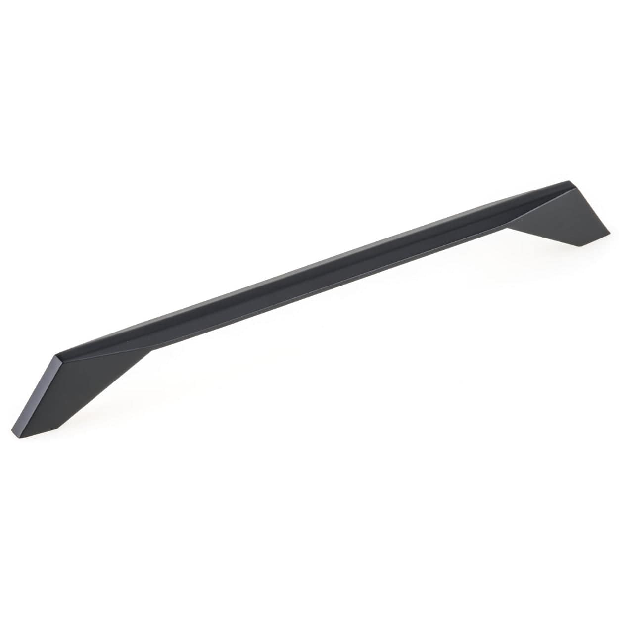 Contemporary Pull - 8-13/16" Center-to-Center - Matte Black