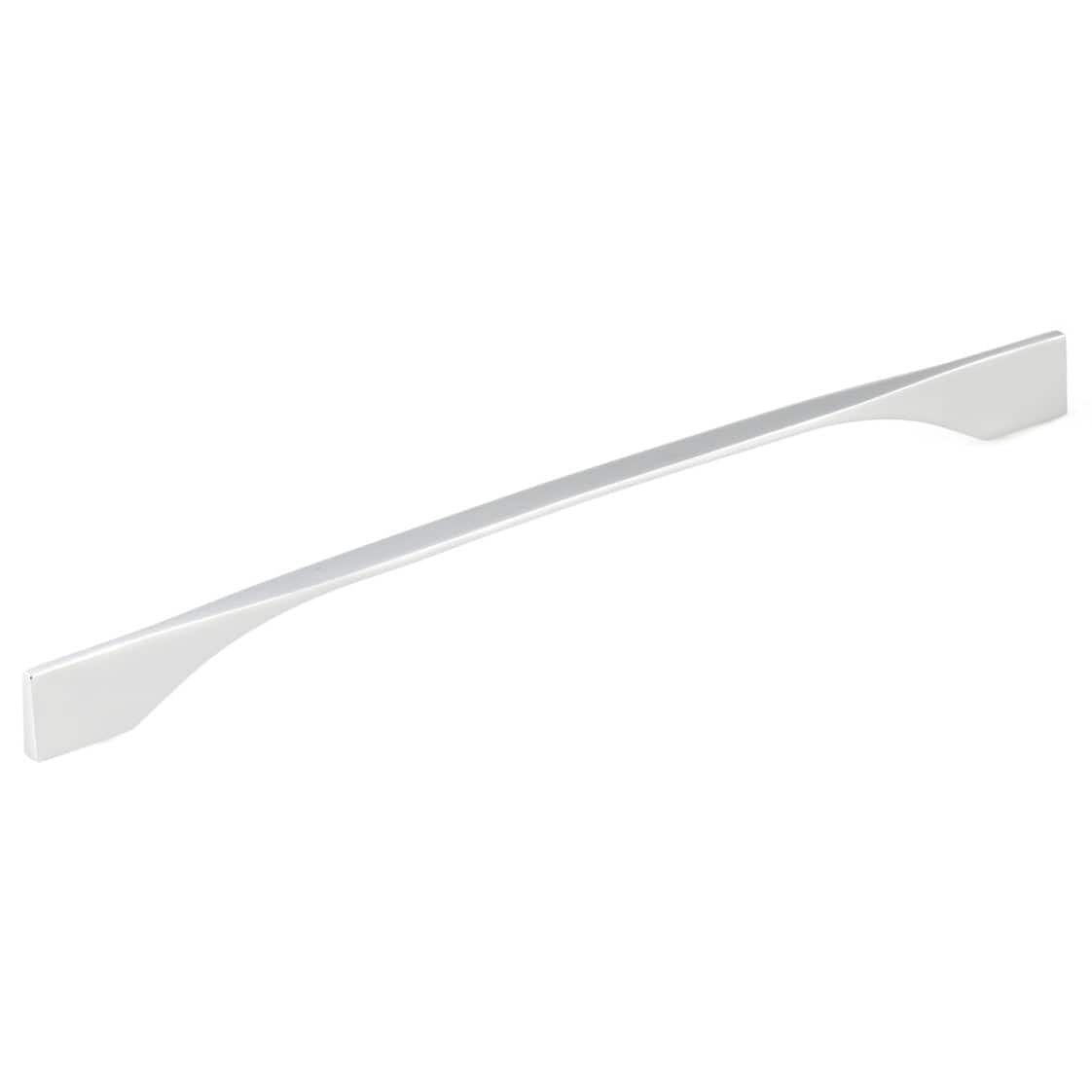 Contemporary Pull, 11-3/8" to 12-5/8" Center-to-Center, Chrome
